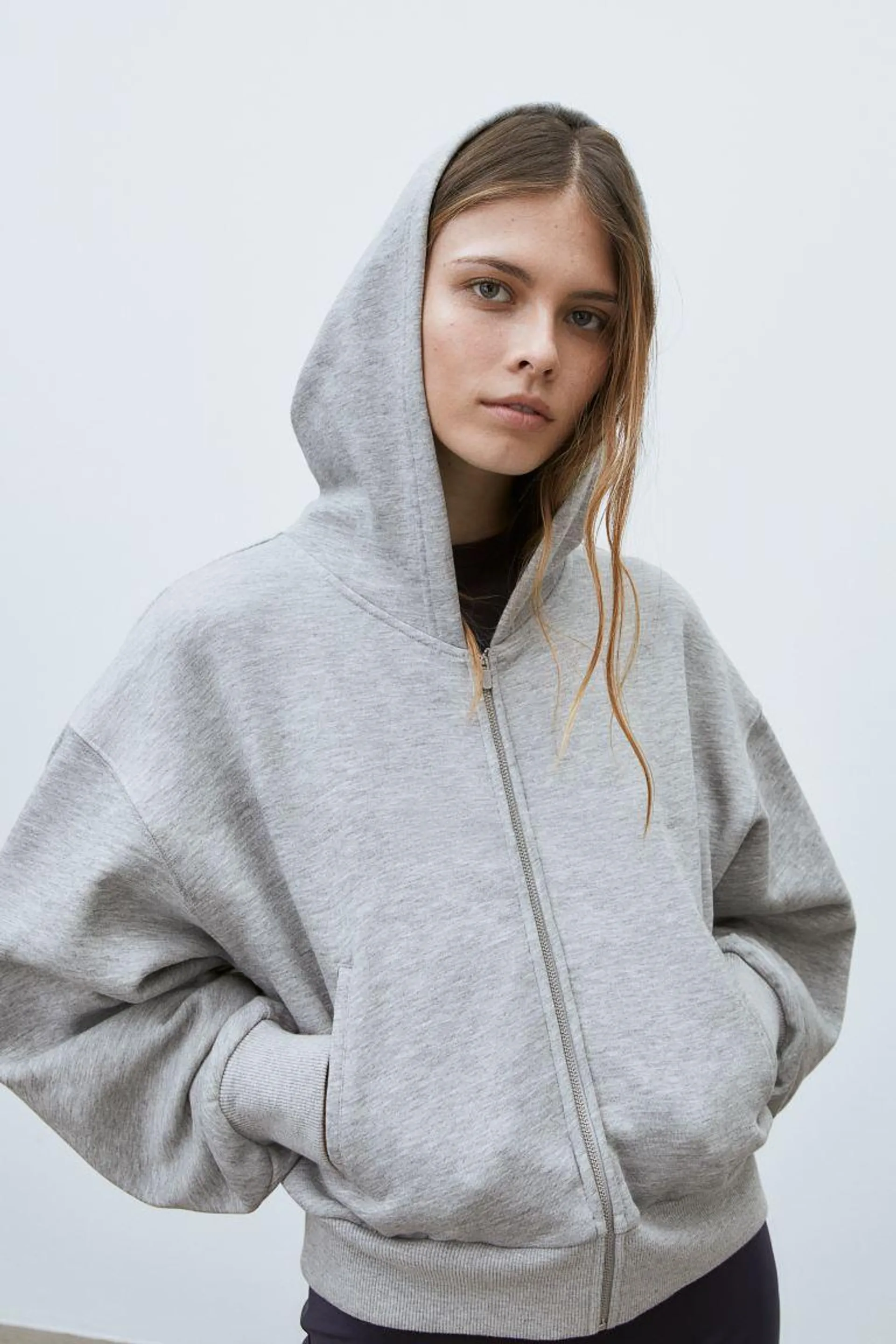 Zip Up Activewear Hoodie