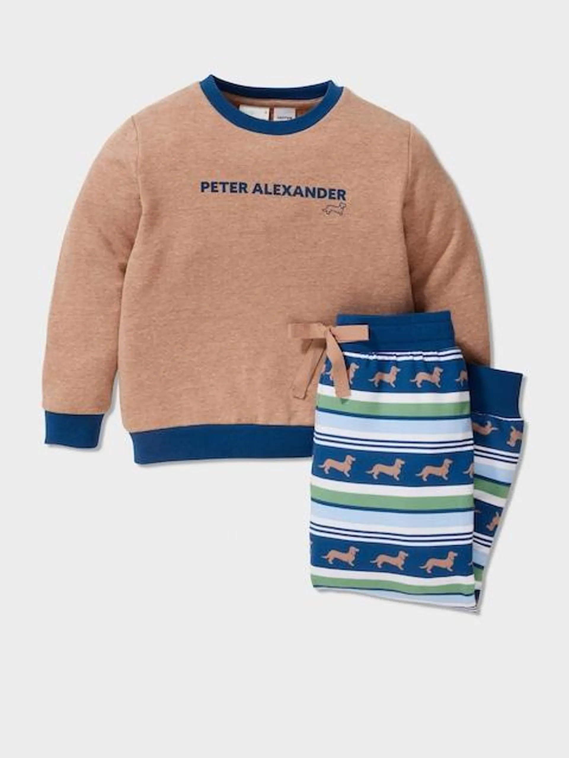 Jnr Boys P.A. Penny Stripe Pj Set