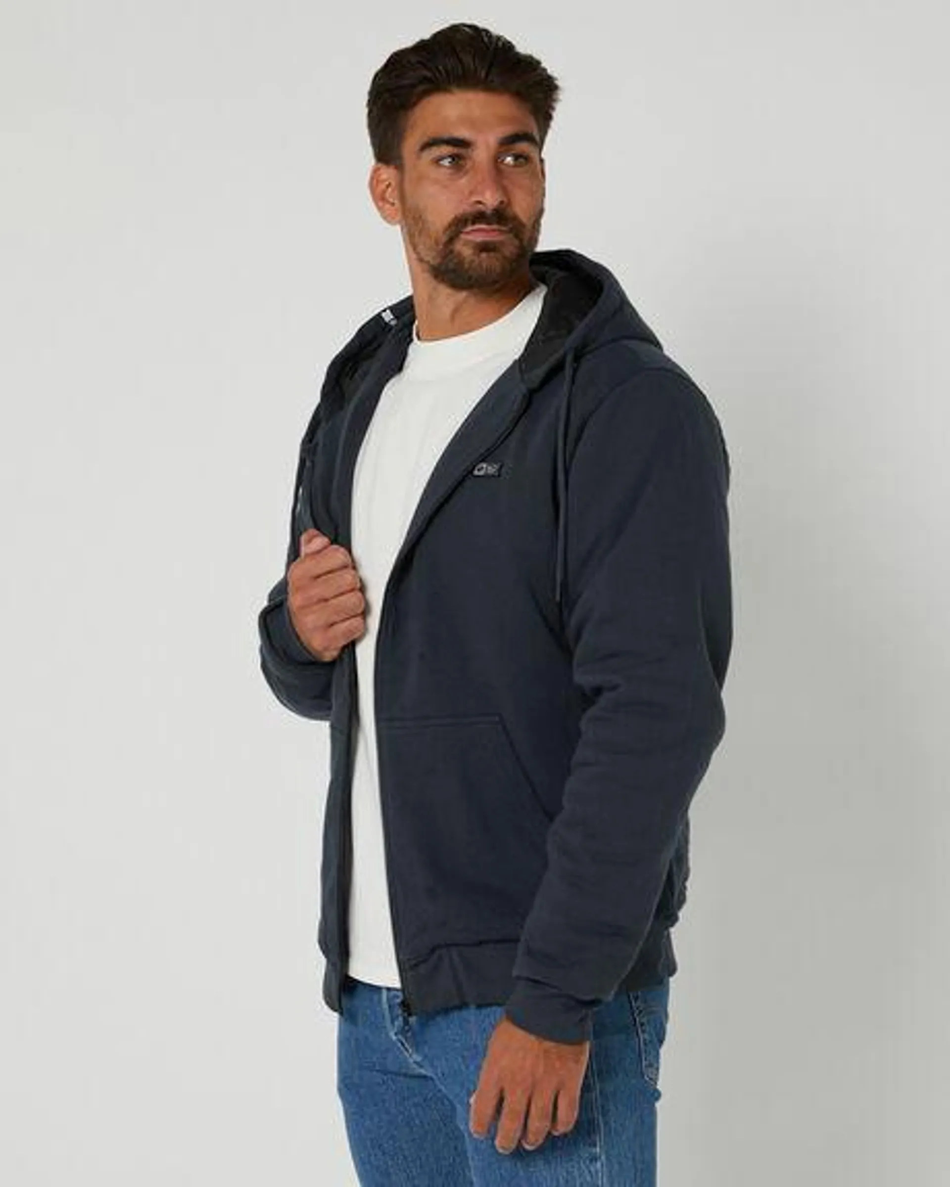 Anchor Quilted Zip Fleece