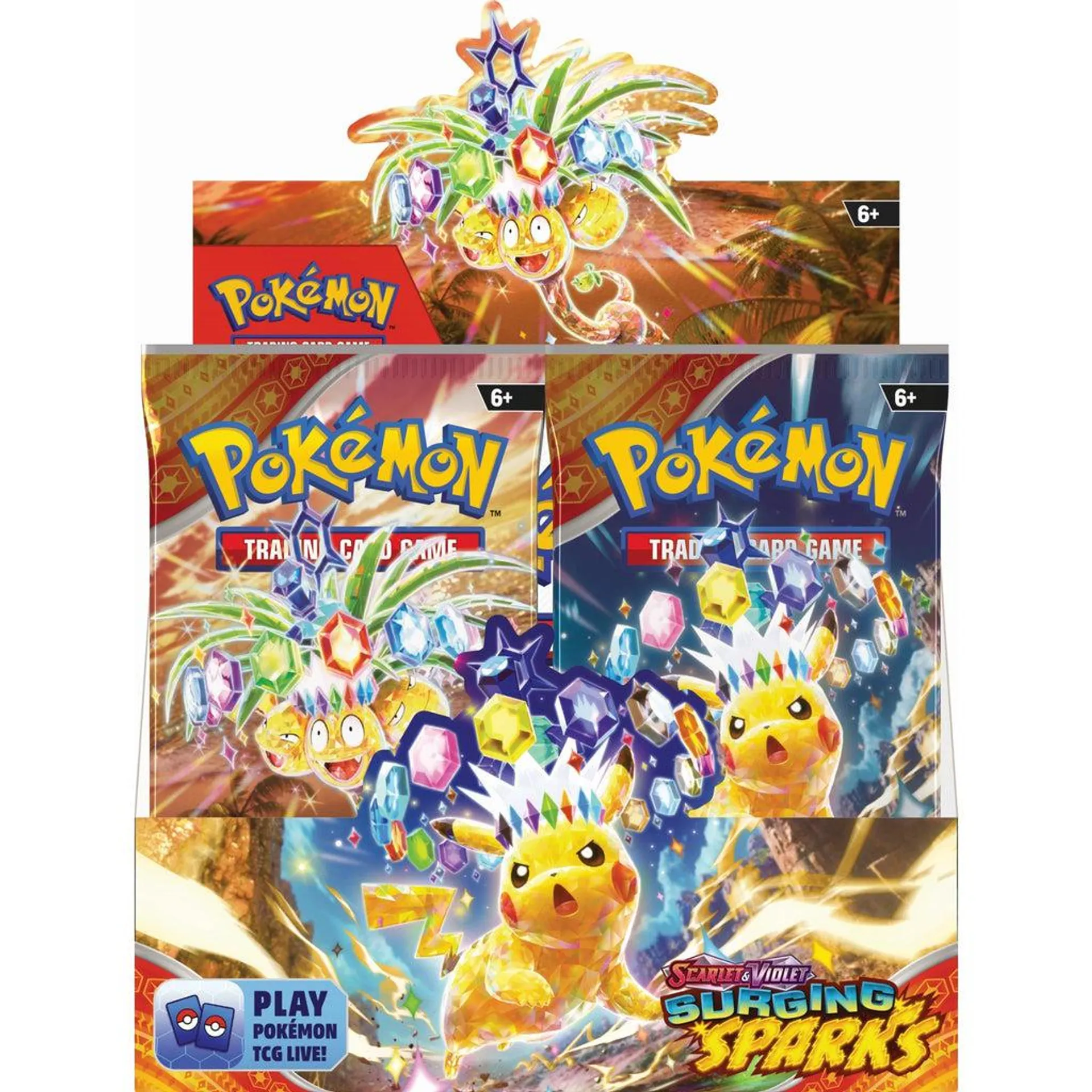 Pokemon Trading Card Game - Scarlet & Violet: Surging Sparks Booster Display