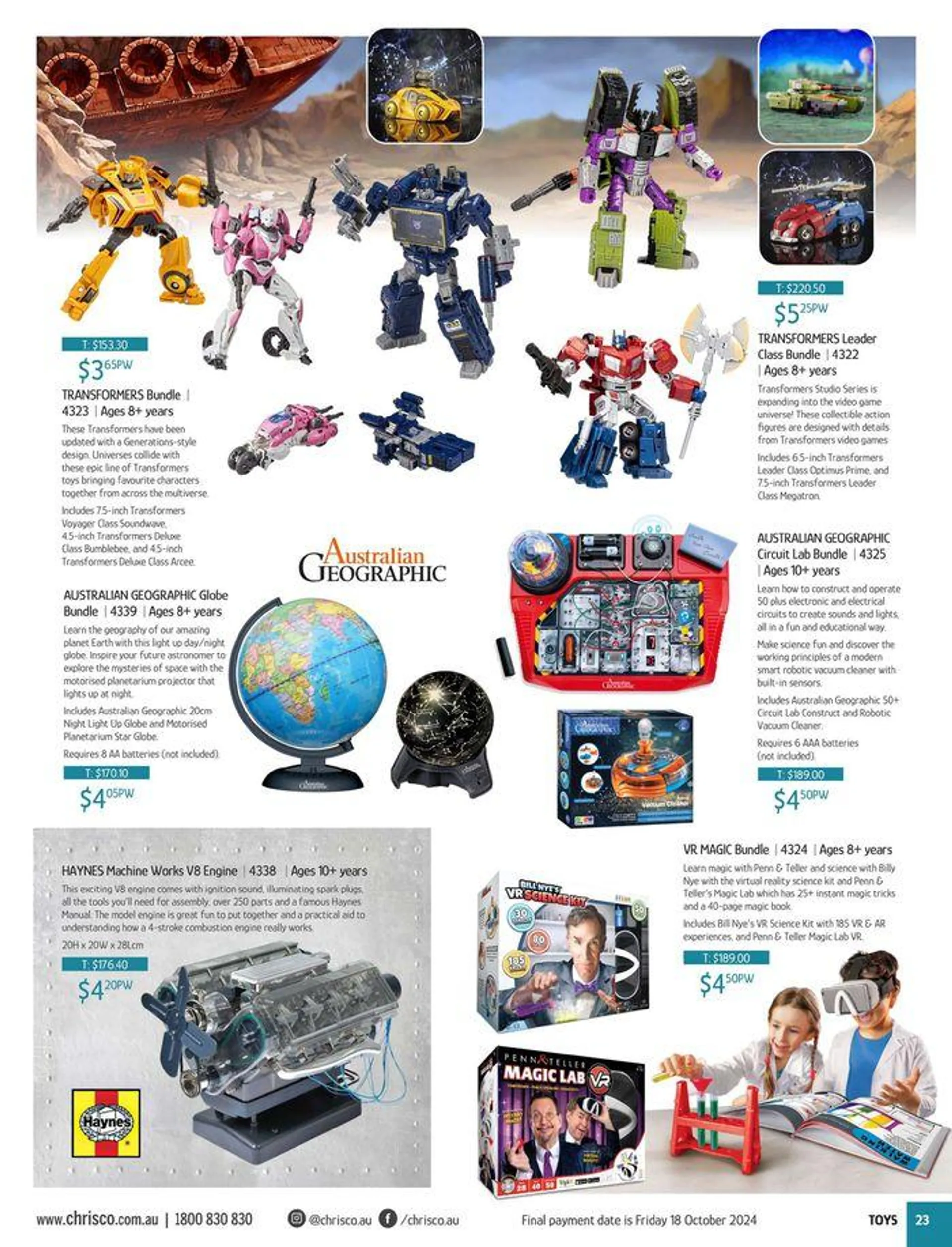 Toy & Gift 2024 Catalogue - Catalogue valid from 4 December to 31 December 2024 - page 23