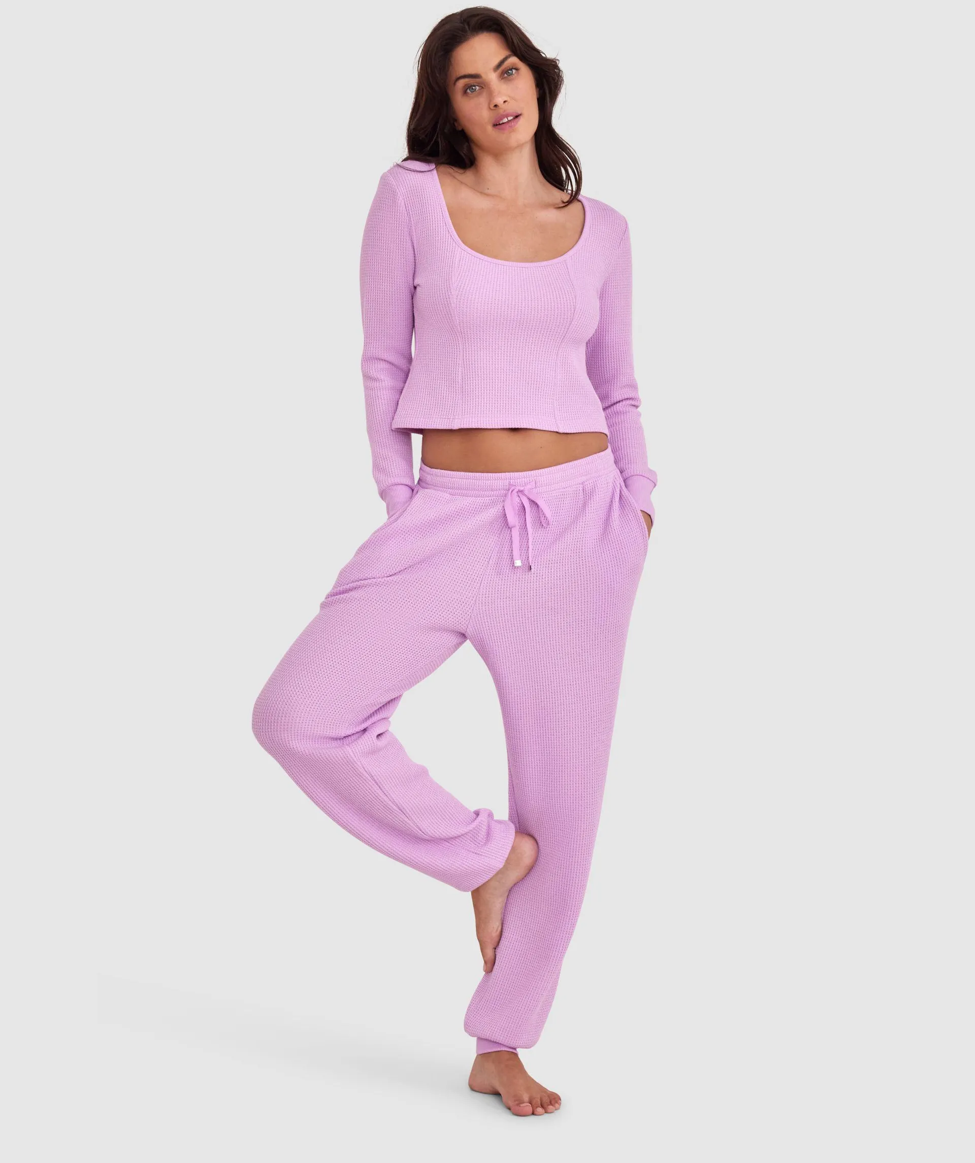 Harper Long Pant - Lavender