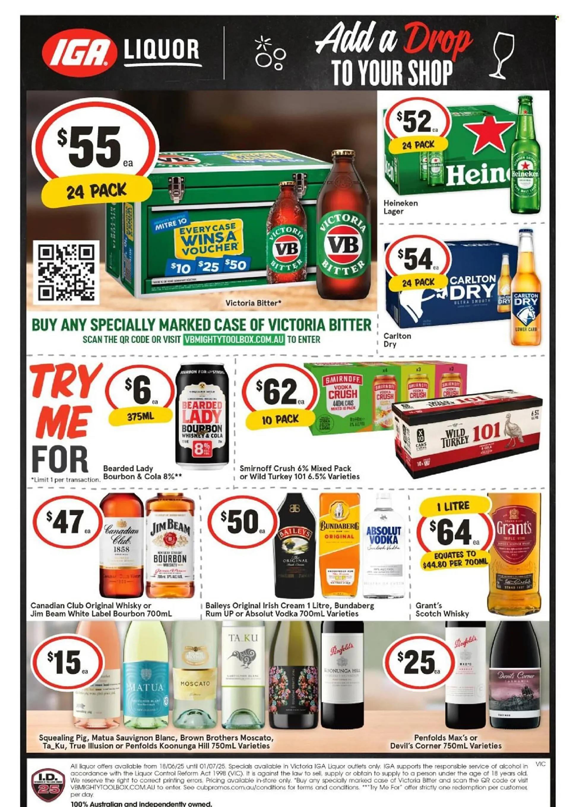 IGA Liquor catalogue - 1