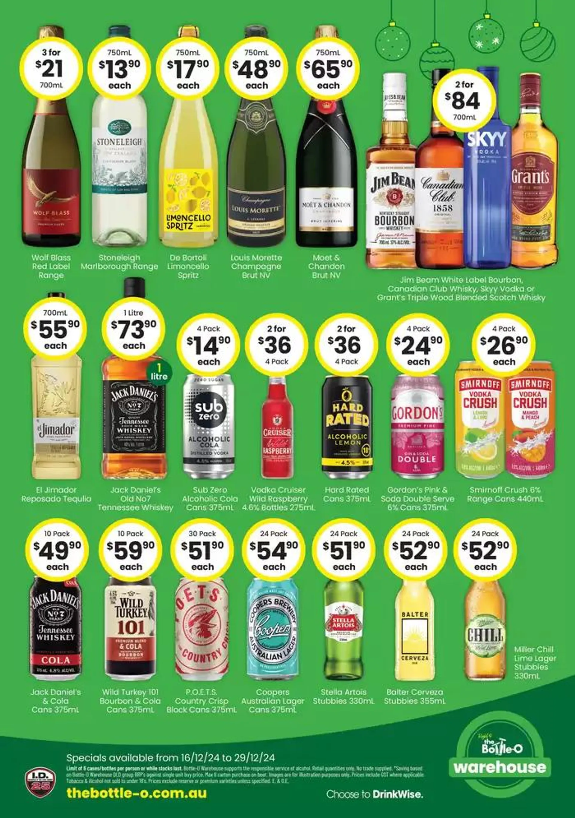 Good Value Booze, For Good Value Christmas. QLD 16/12 - Catalogue valid from 16 December to 26 December 2024 - page 2