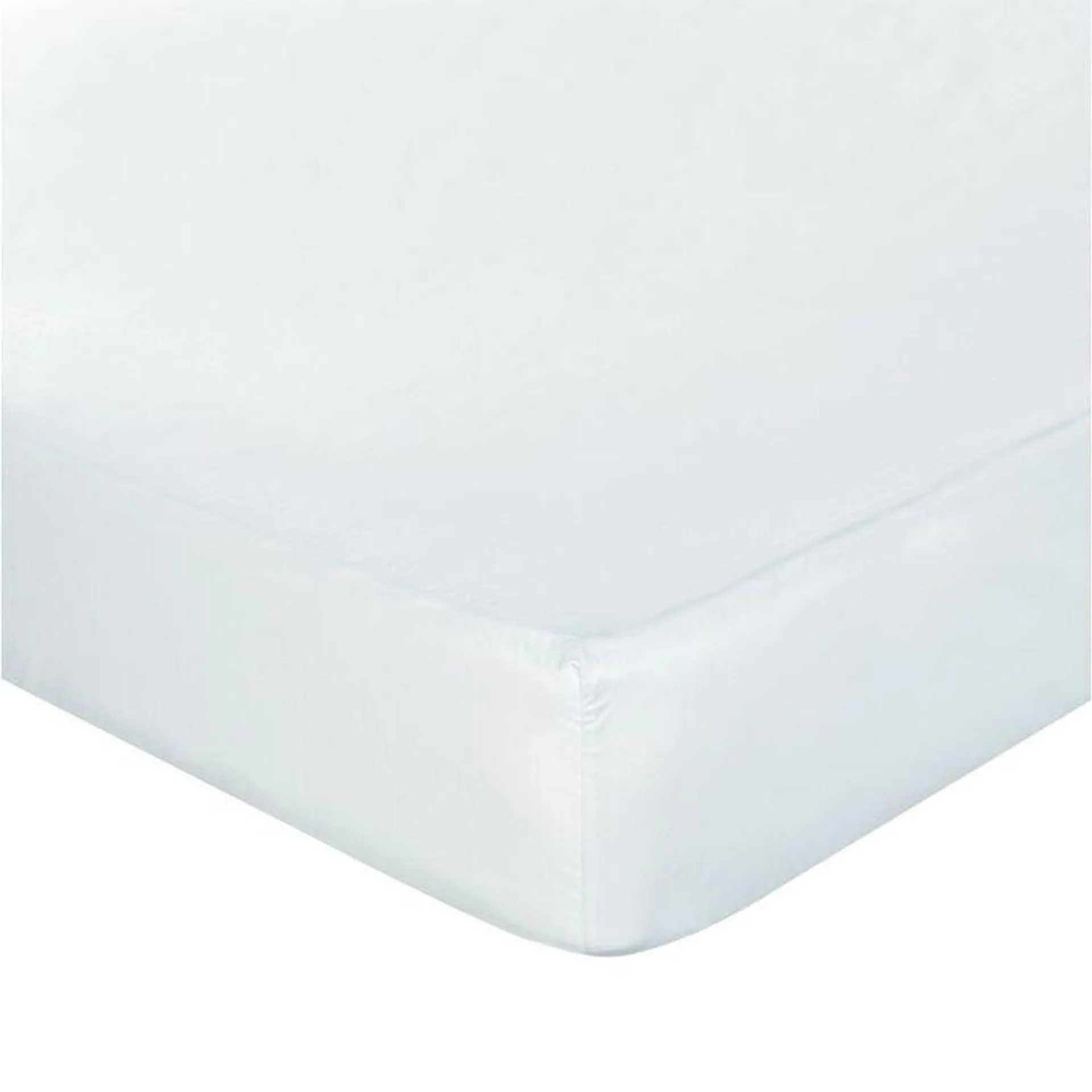 Elysian 1000 Thread Count Egyptian Cotton Sateen Fitted Sheet White