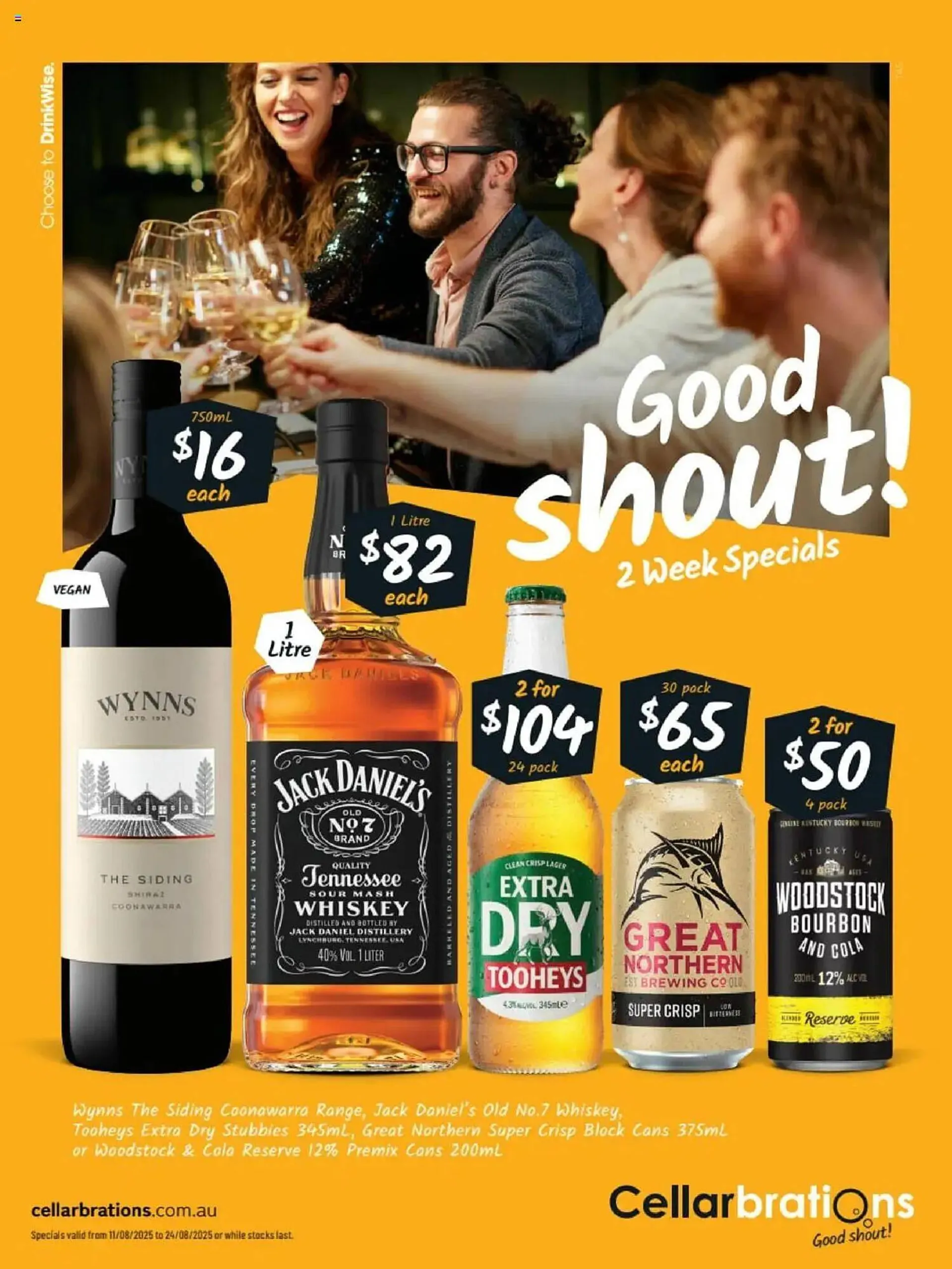 Cellarbrations catalogue - Catalogue valid from 10 August to 24 August 2025 - page 1