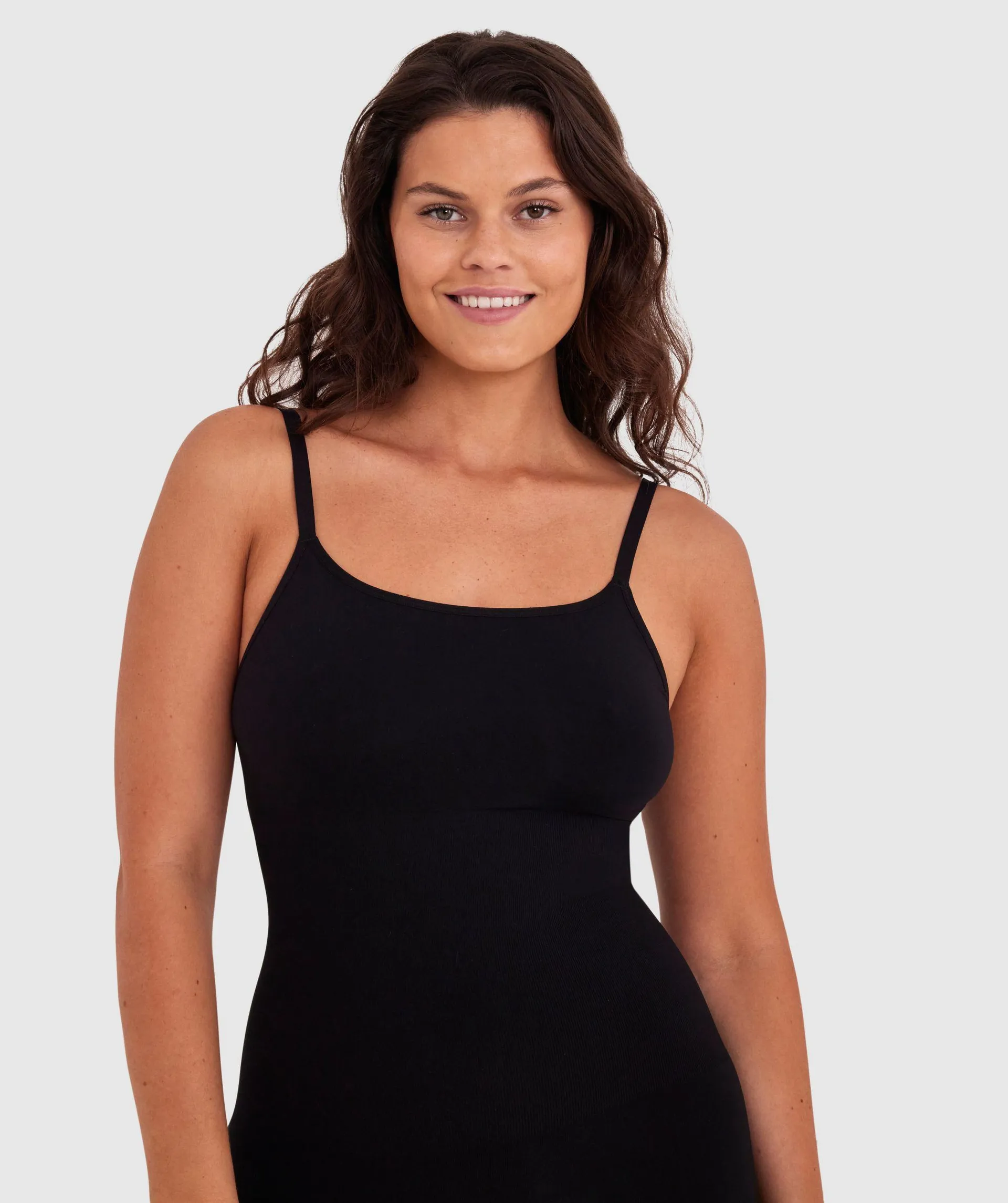 Base Layers Shaping One Piece - Black