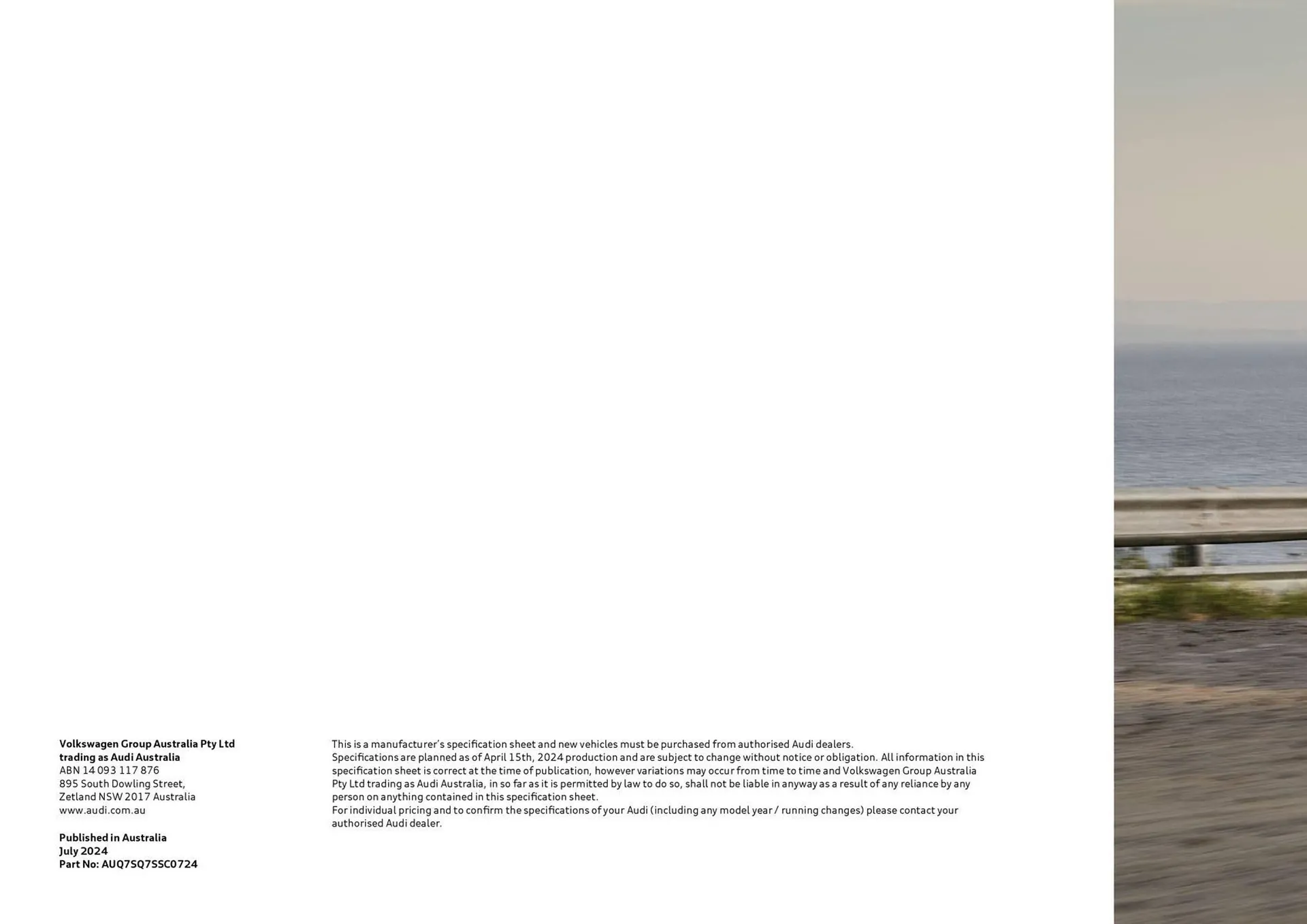 Audi catalogue - Catalogue valid from 11 September to 11 September 2025 - page 8
