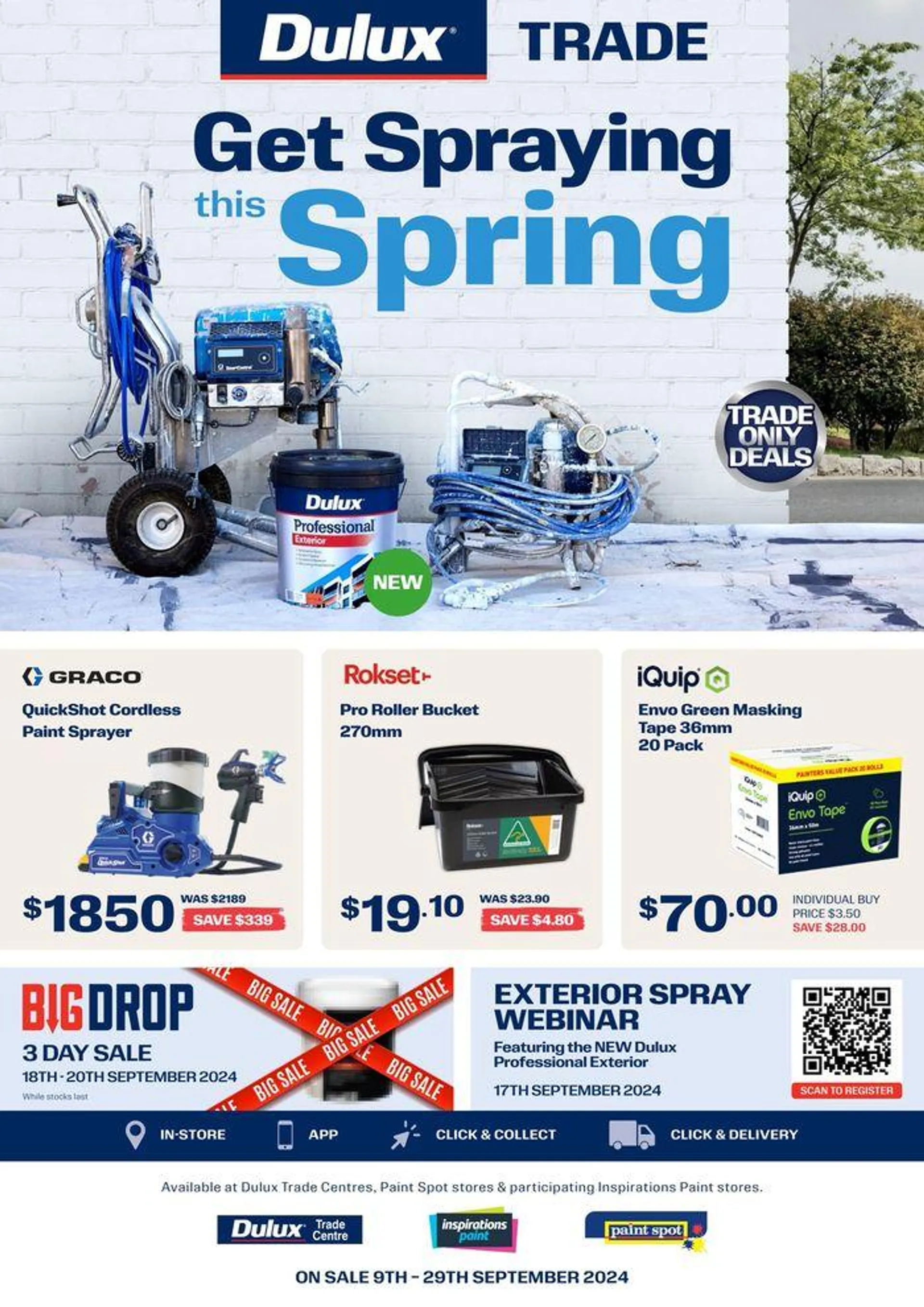 DuluxTRADE Get Spraying this Spring - 1