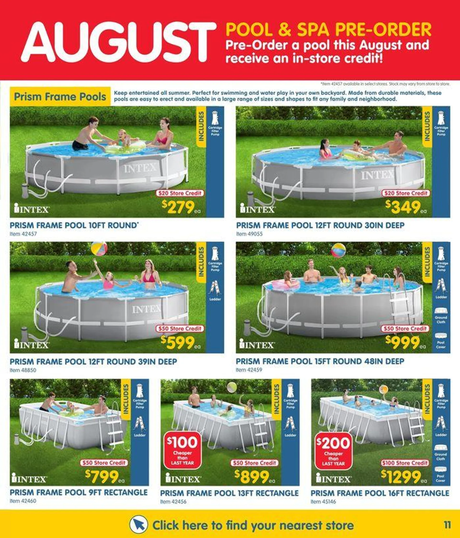 Pool August Catalogue - Catalogue valid from 6 August to 18 August 2024 - page 11