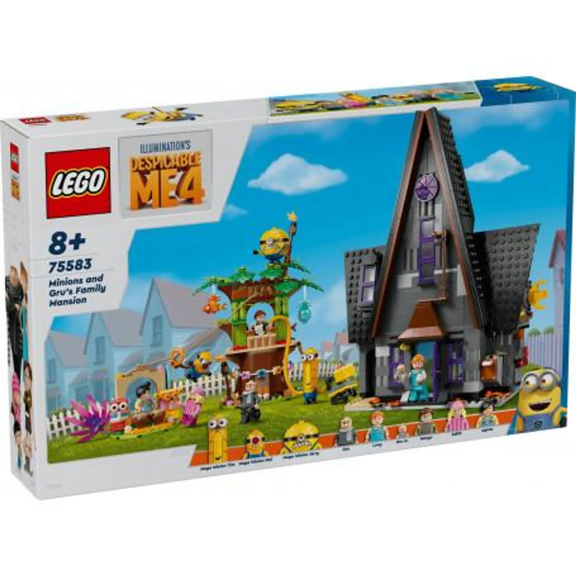 LEGO Despicable Me Minions and Gru's Family Mansion 75583