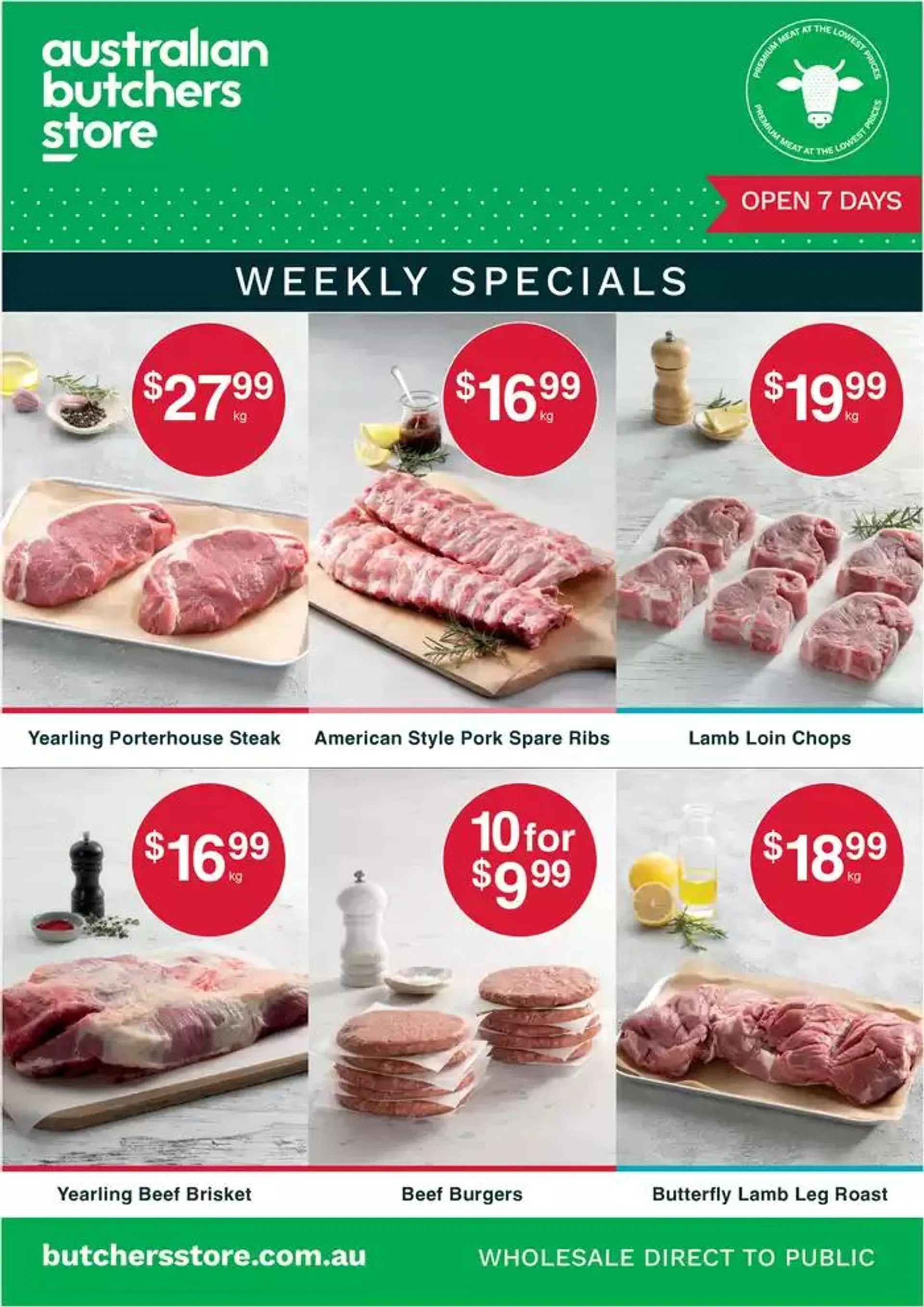 Weekly Specials - 1