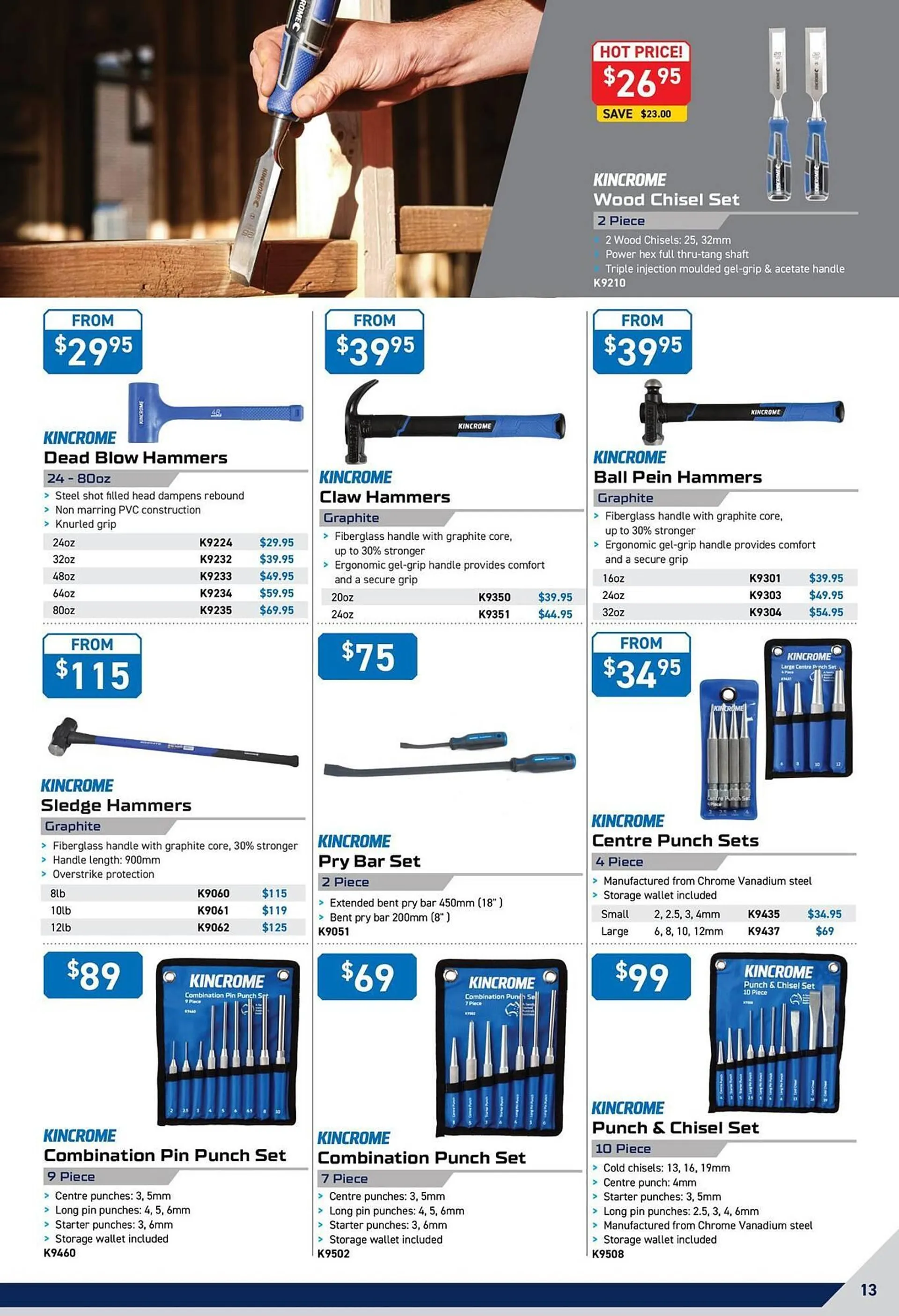 Kincrome catalogue - Catalogue valid from 2 May to 30 June 2024 - page 13