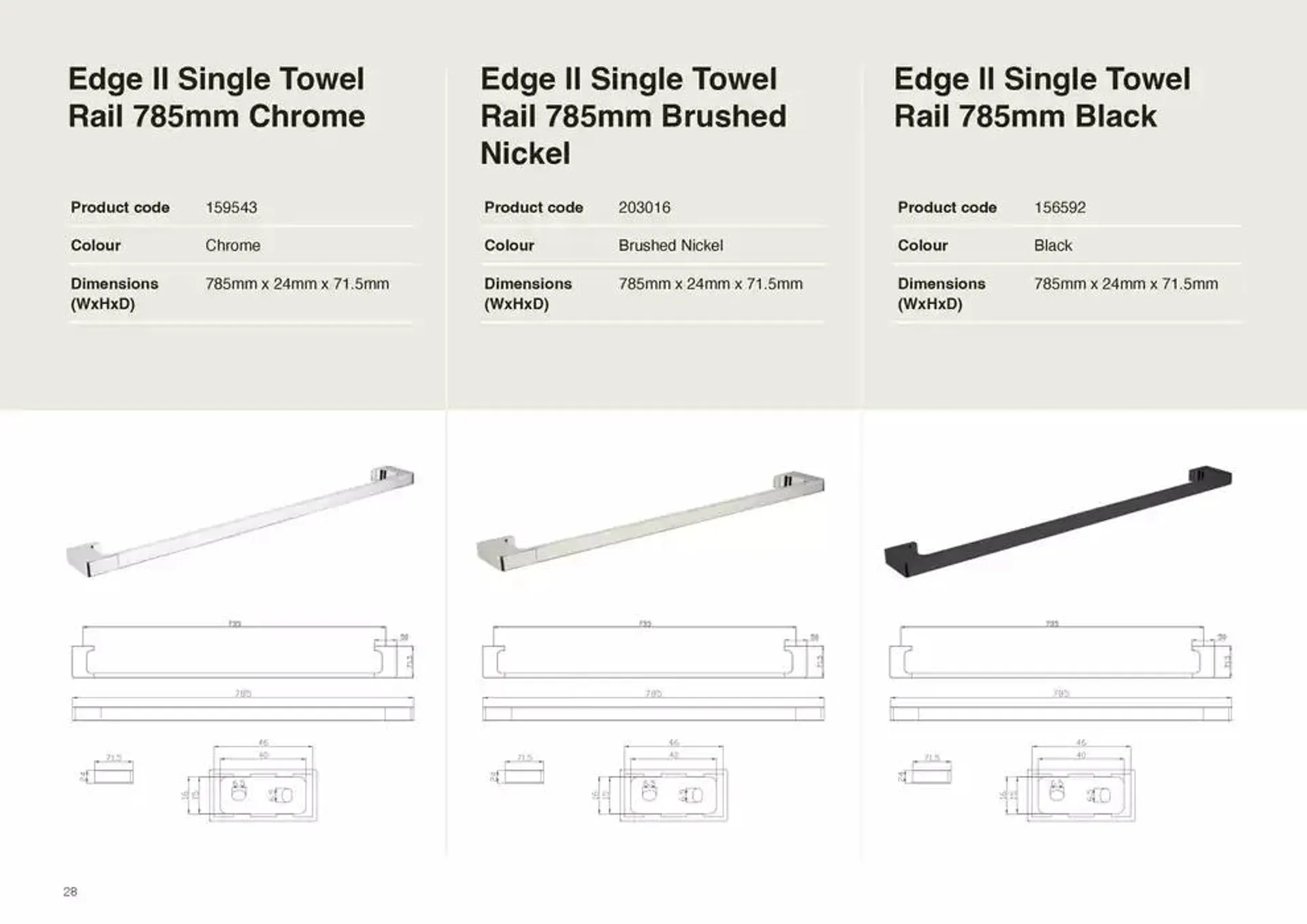 Raymor Brochure Accessories 2025 - Catalogue valid from 24 December to 31 January 2025 - page 28