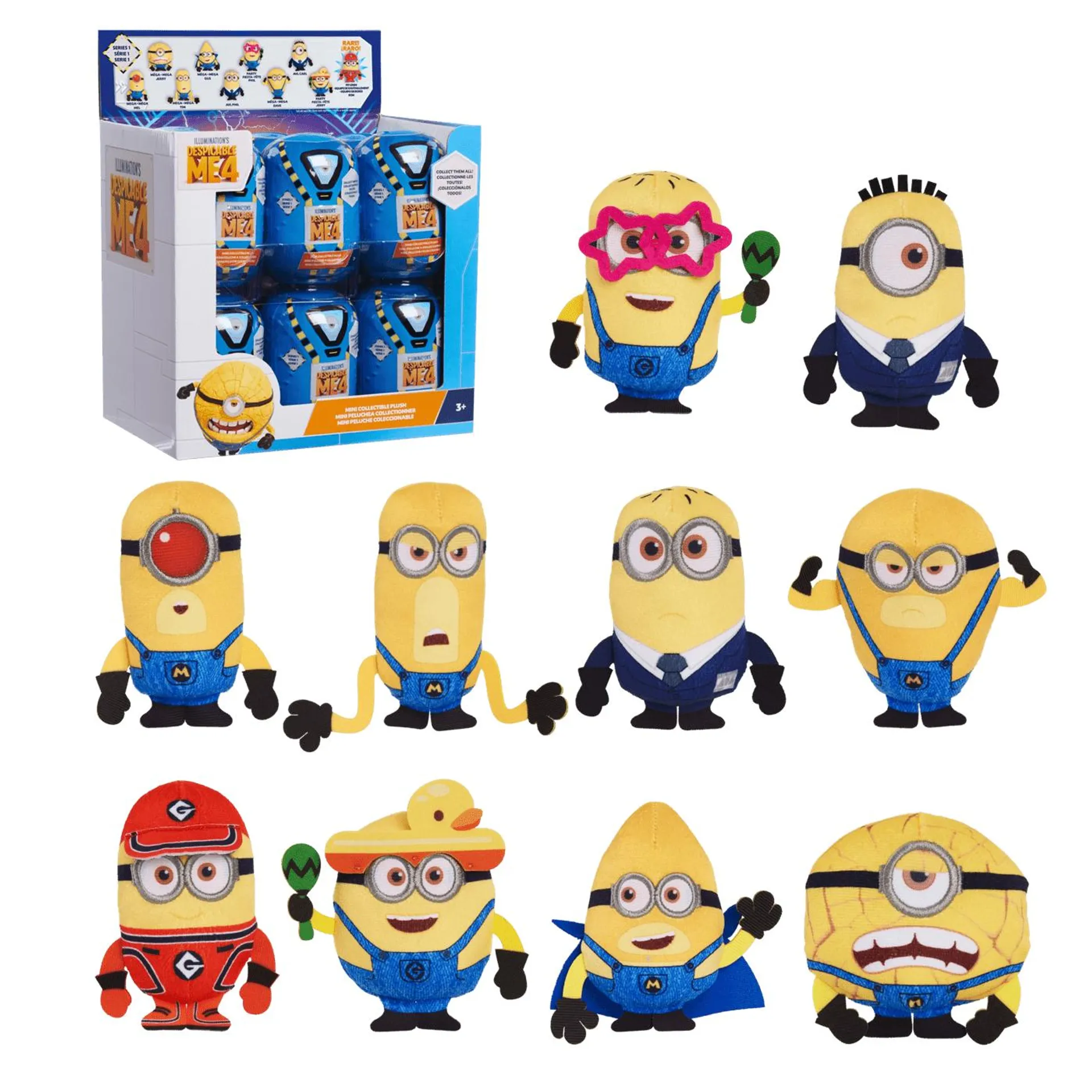 Despicable Me 4 Mini Collectible Plush - Assorted*