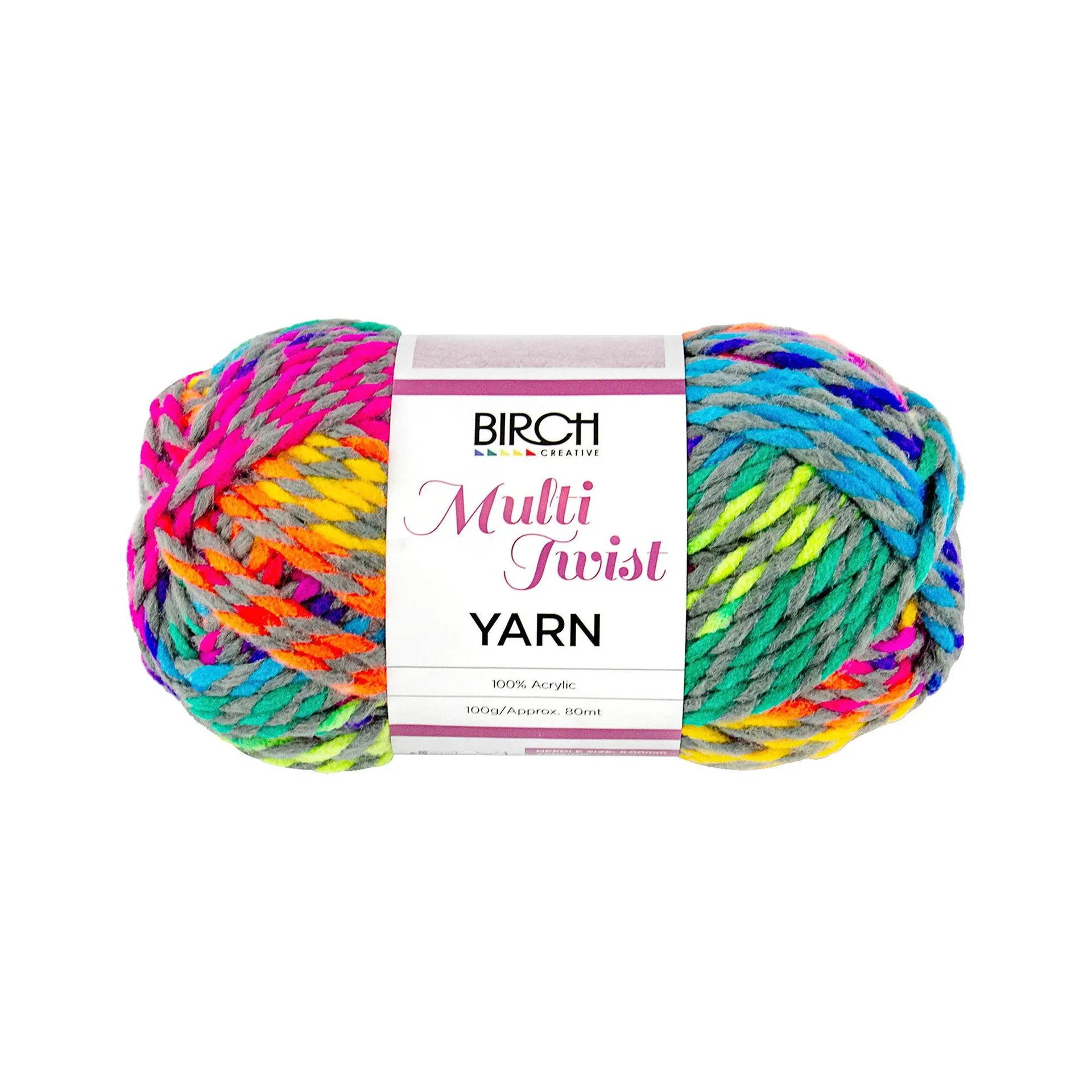 Birch Yarn Multi Twist Brights 100g