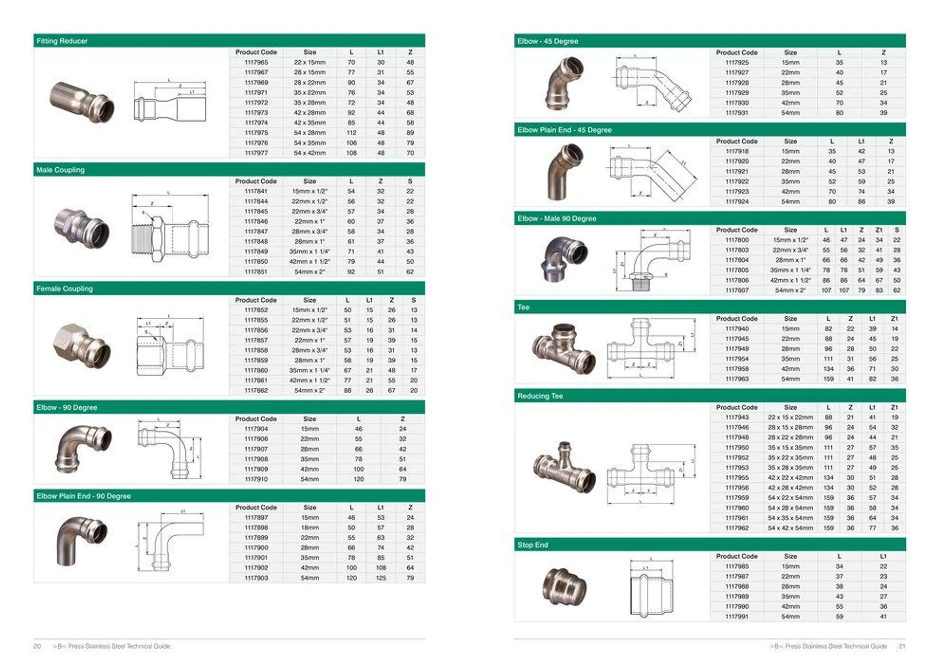 >B< Press Stainless Steel Fitting System - Catalogue valid from 24 May to 24 May 2025 - page 11