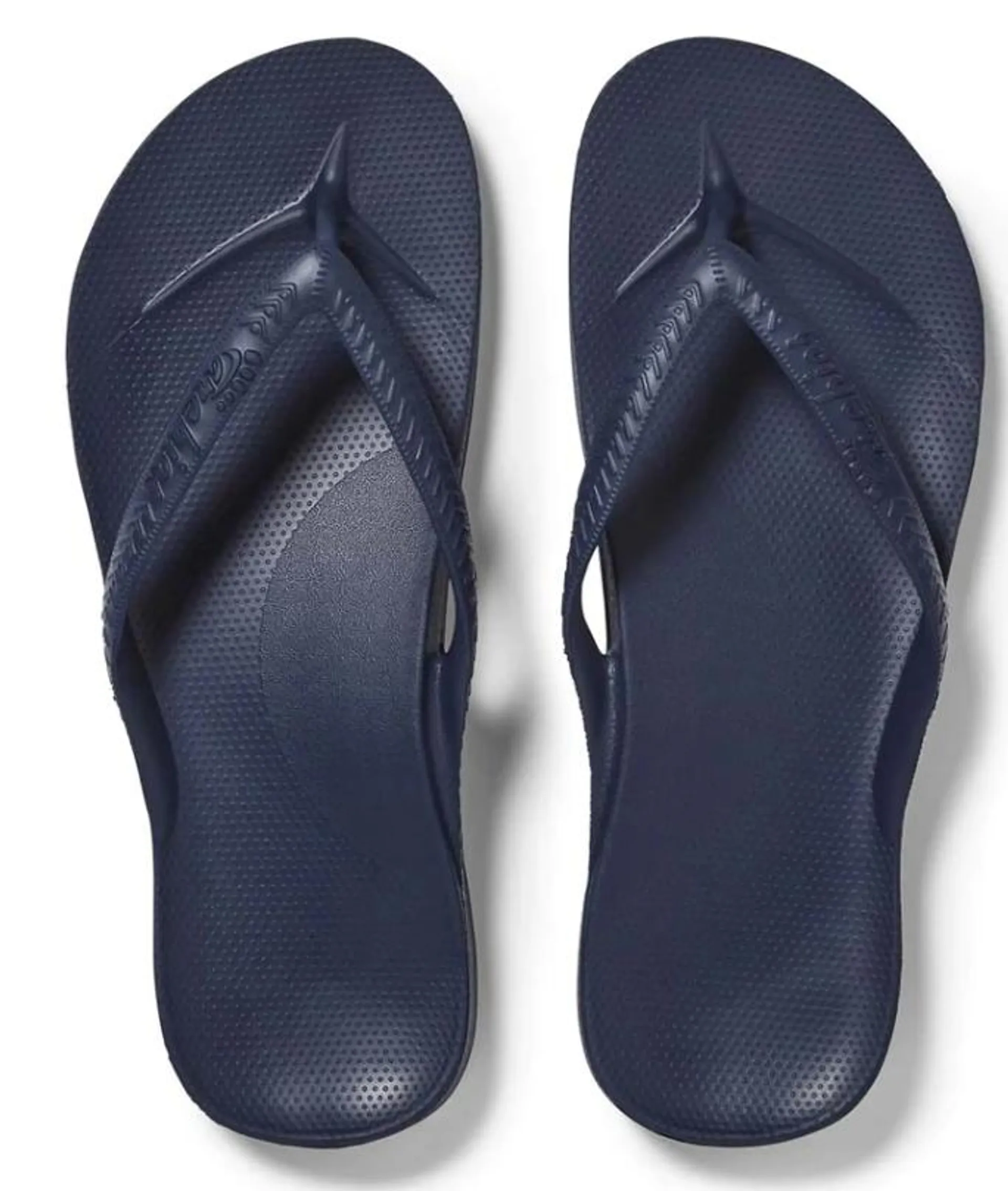 ARCHIES ARCH SUPPORT THONGS - NAVY