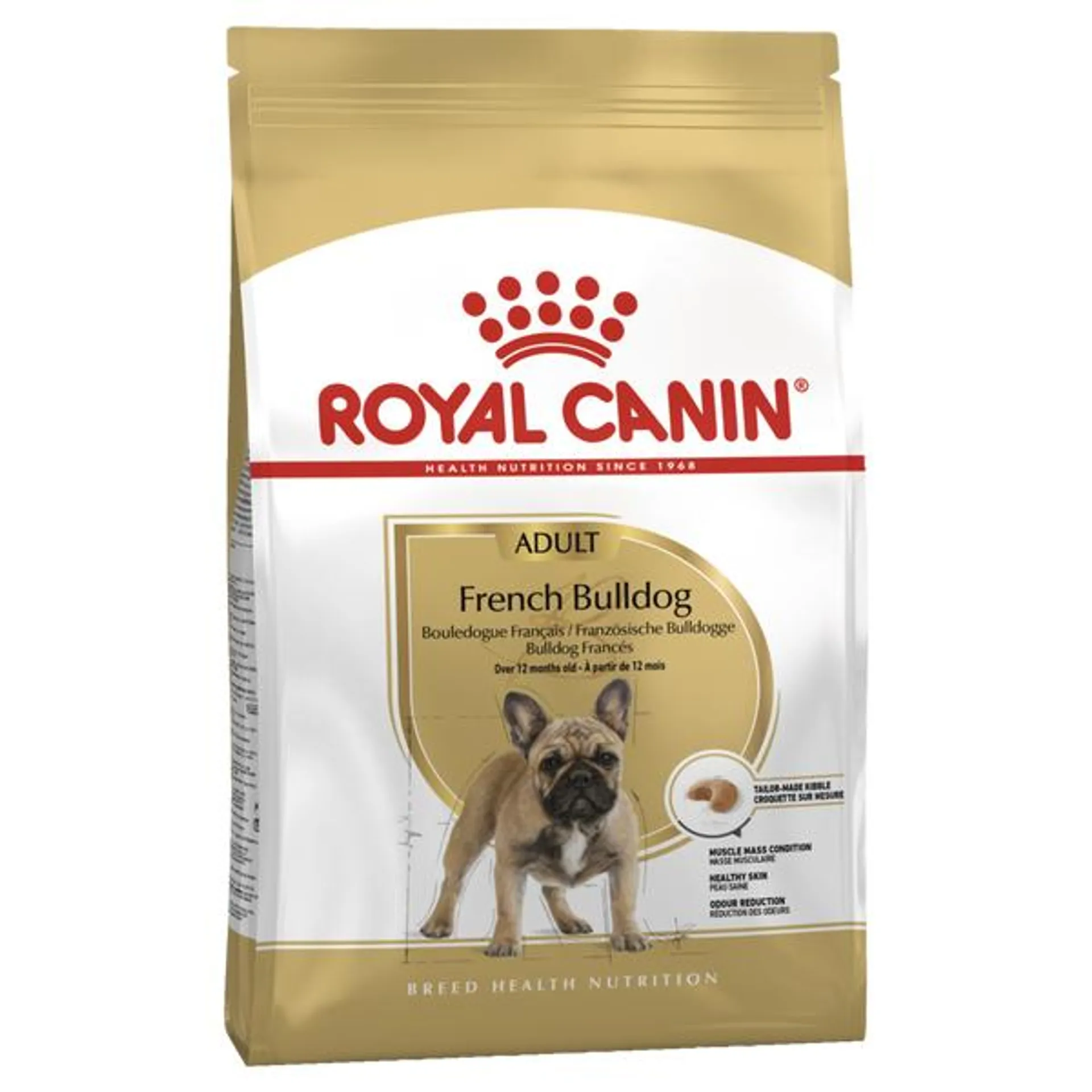 Royal Canin - French Bulldog Breed Adult Dog Dry Food (3kg)