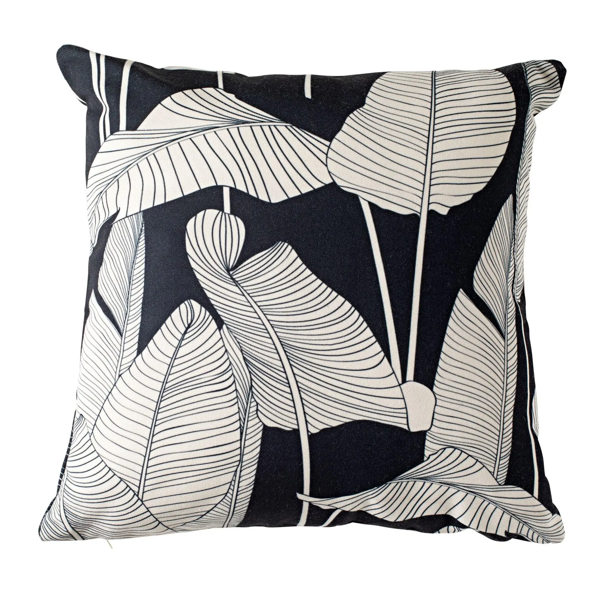 Aruba Outdoor Indoor Linea Night Leaf Cushion 50x50cm