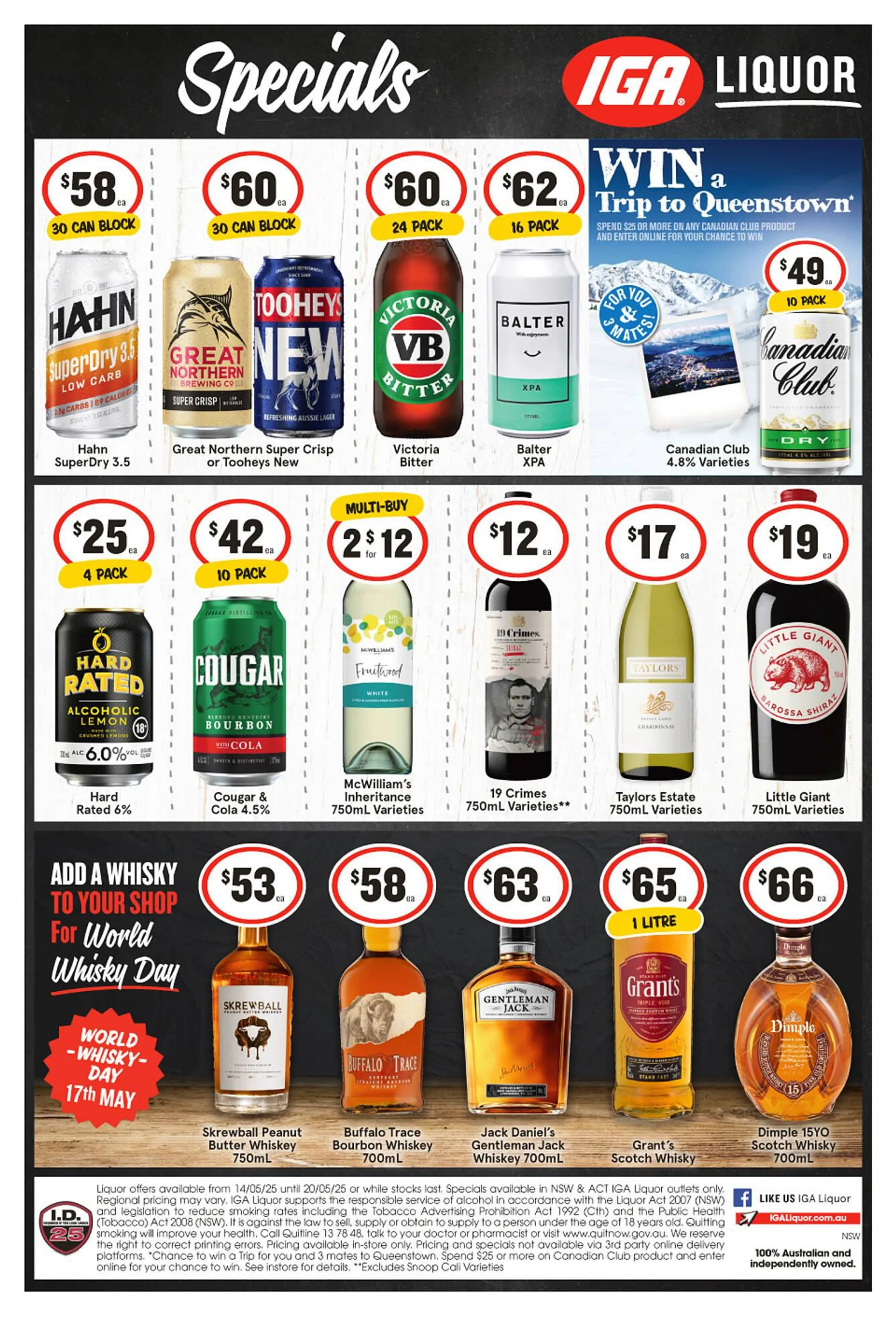 IGA Liquor catalogue - 1