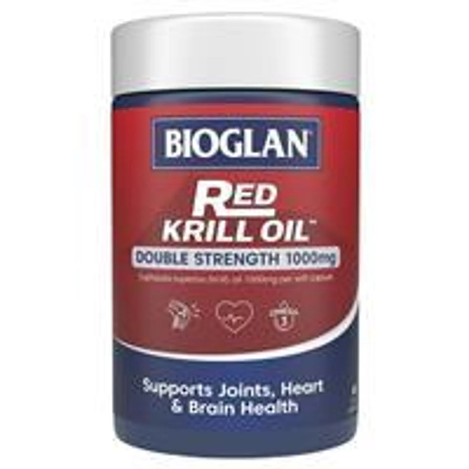 Bioglan Red Krill Oil 1000mg 60 Capsules