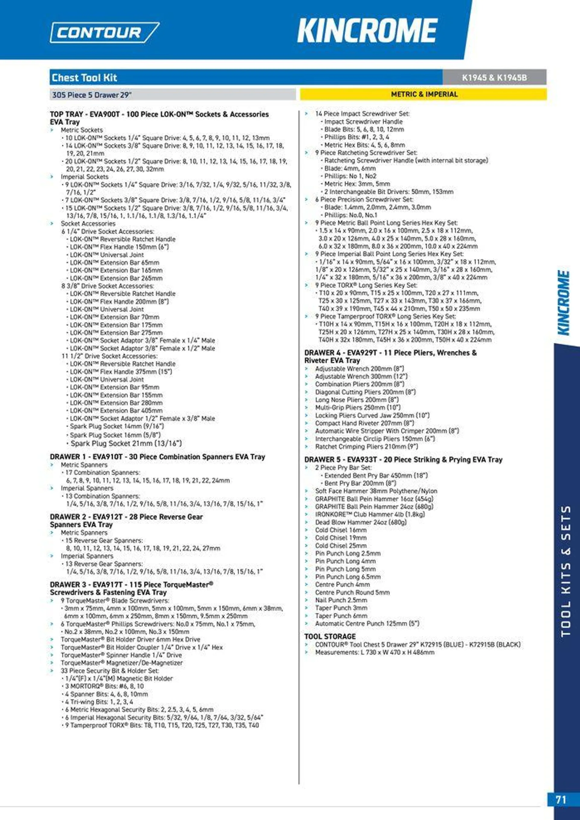 Product Guide 2024 - Catalogue valid from 25 March to 31 December 2024 - page 73