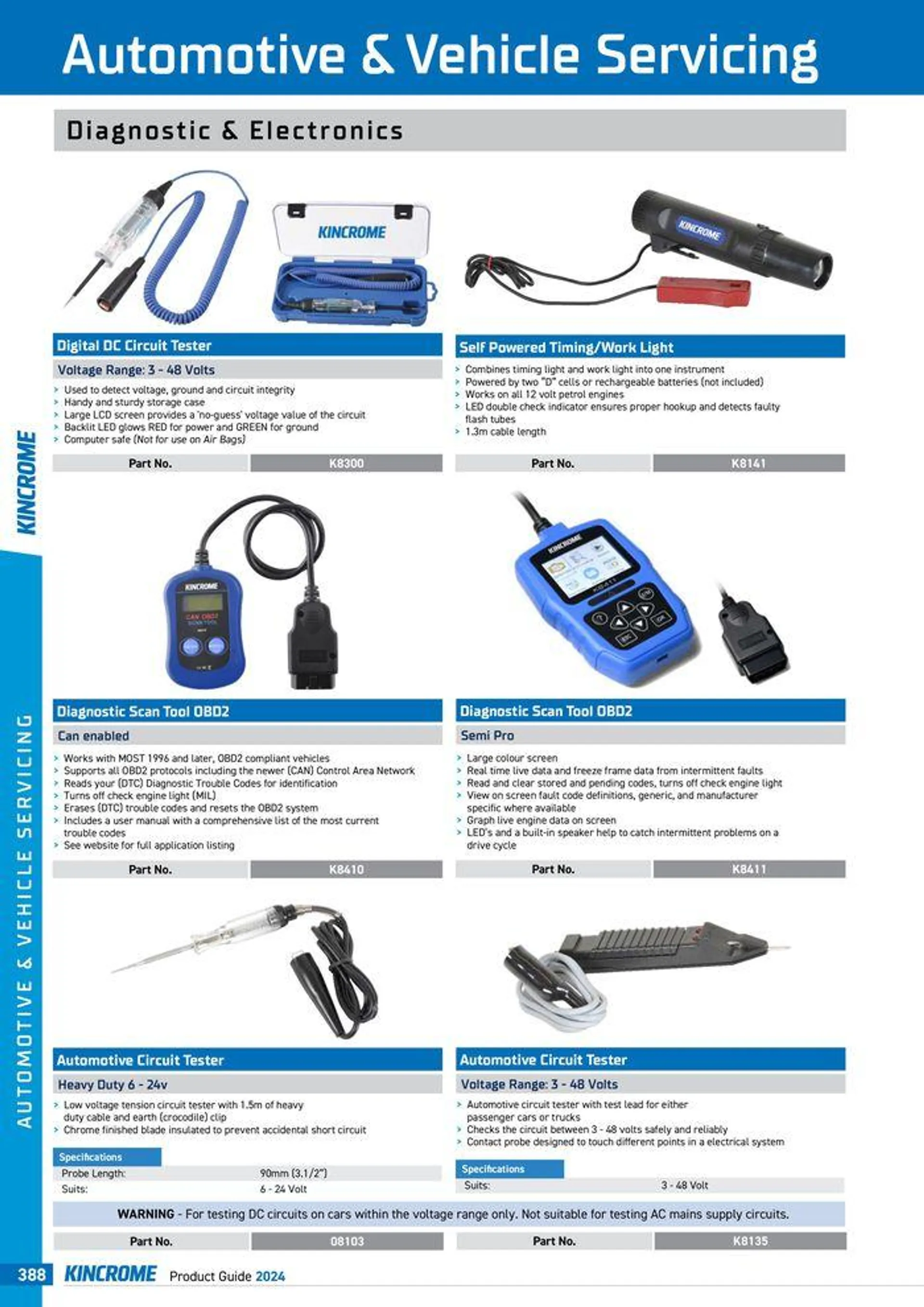 Product Guide 2024 - Catalogue valid from 25 March to 31 December 2024 - page 390