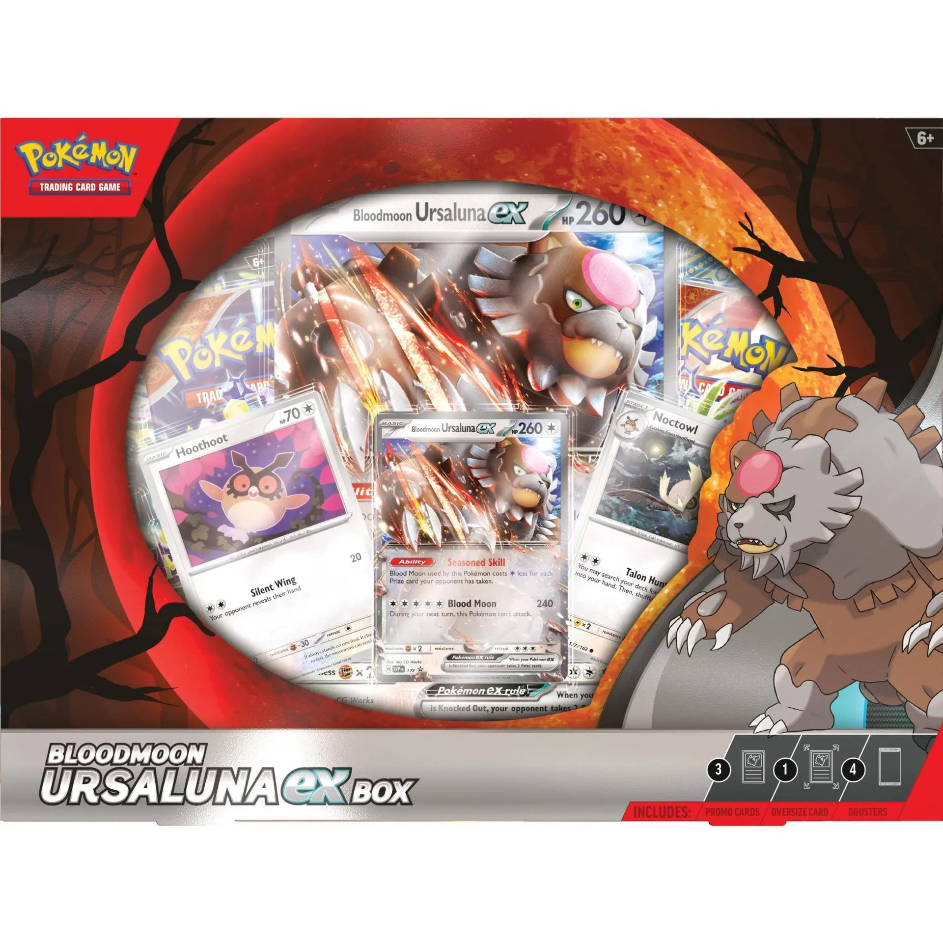 Pokemon Trading Card Game - Bloodmoon Ursaluna ex Box