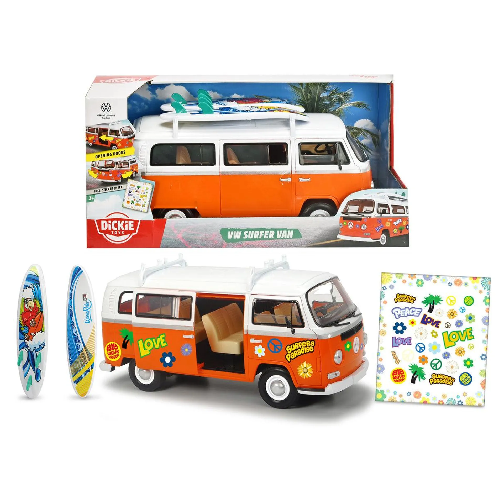 Dickie Toys Volkswagen Surfer Van