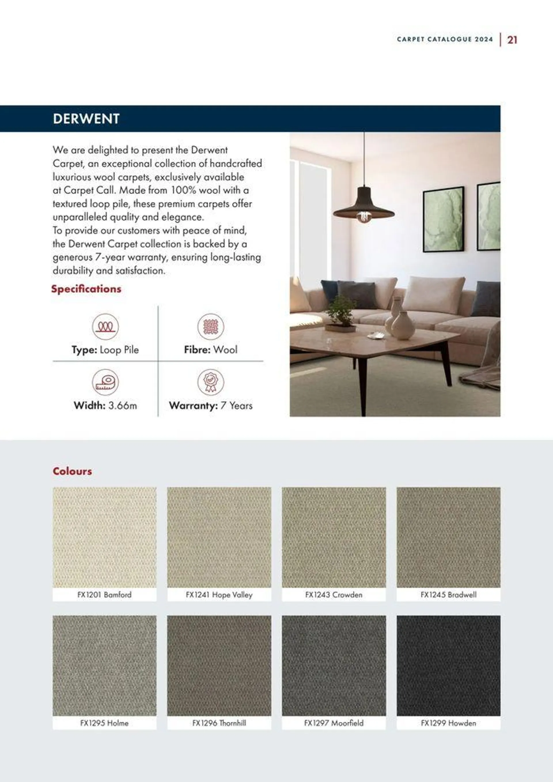 Carpet Catalogue - Catalogue valid from 24 September to 31 December 2024 - page 21