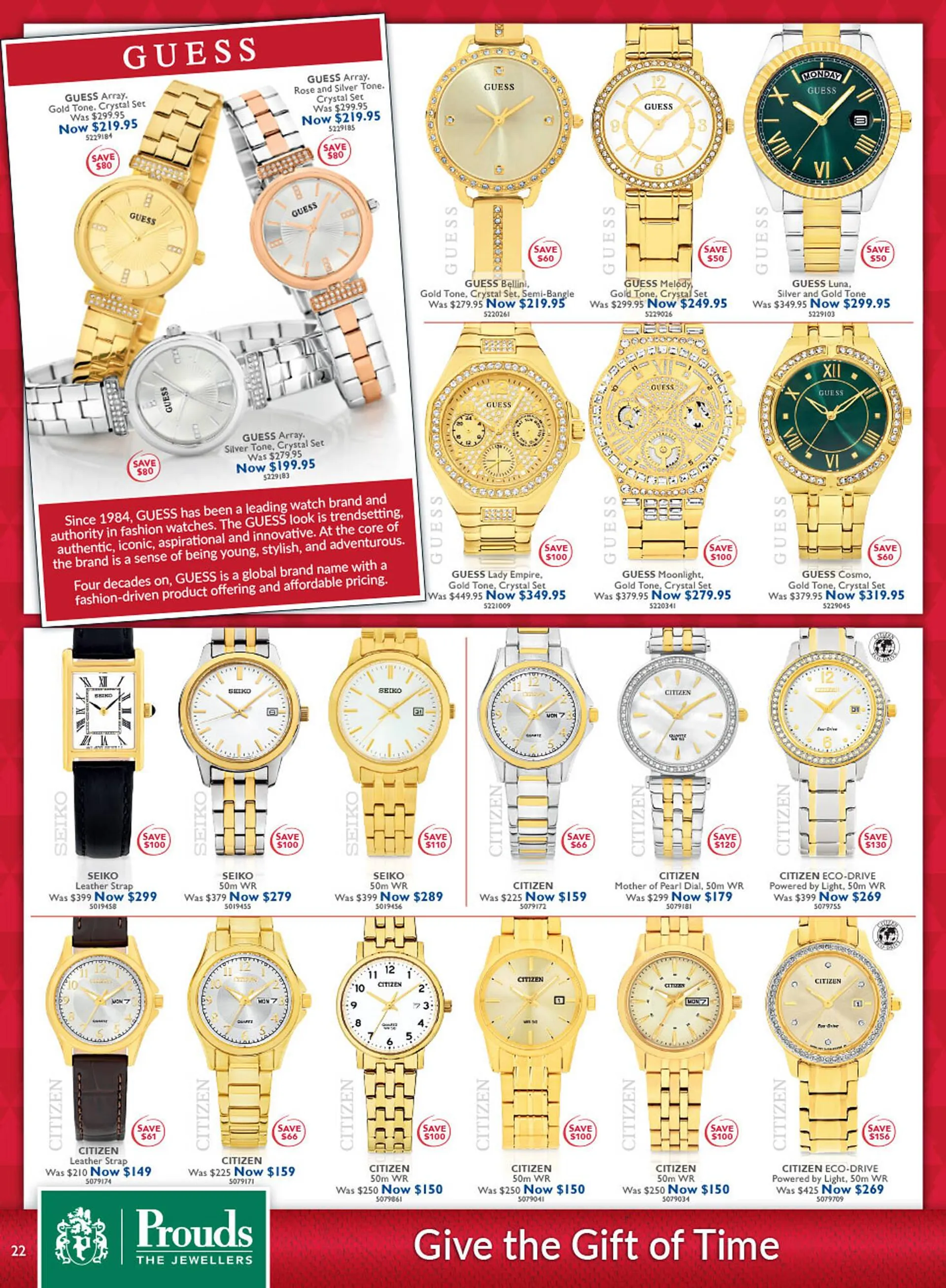 Prouds catalogue - Catalogue valid from 4 November to 24 December 2024 - page 22