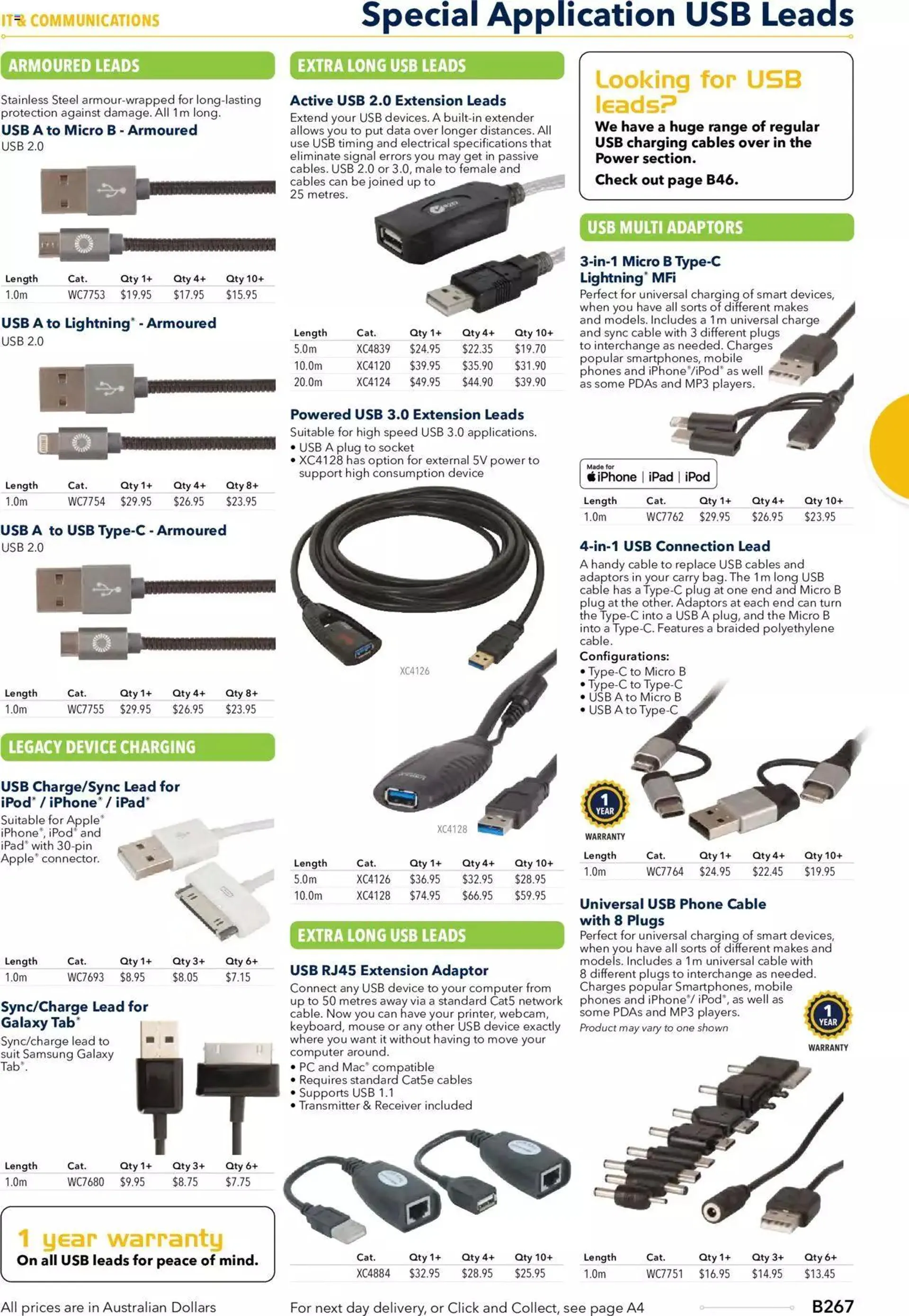 Jaycar Annual Engineering & Scientific Catalogue - Catalogue valid from 27 October to 31 December 2024 - page 267