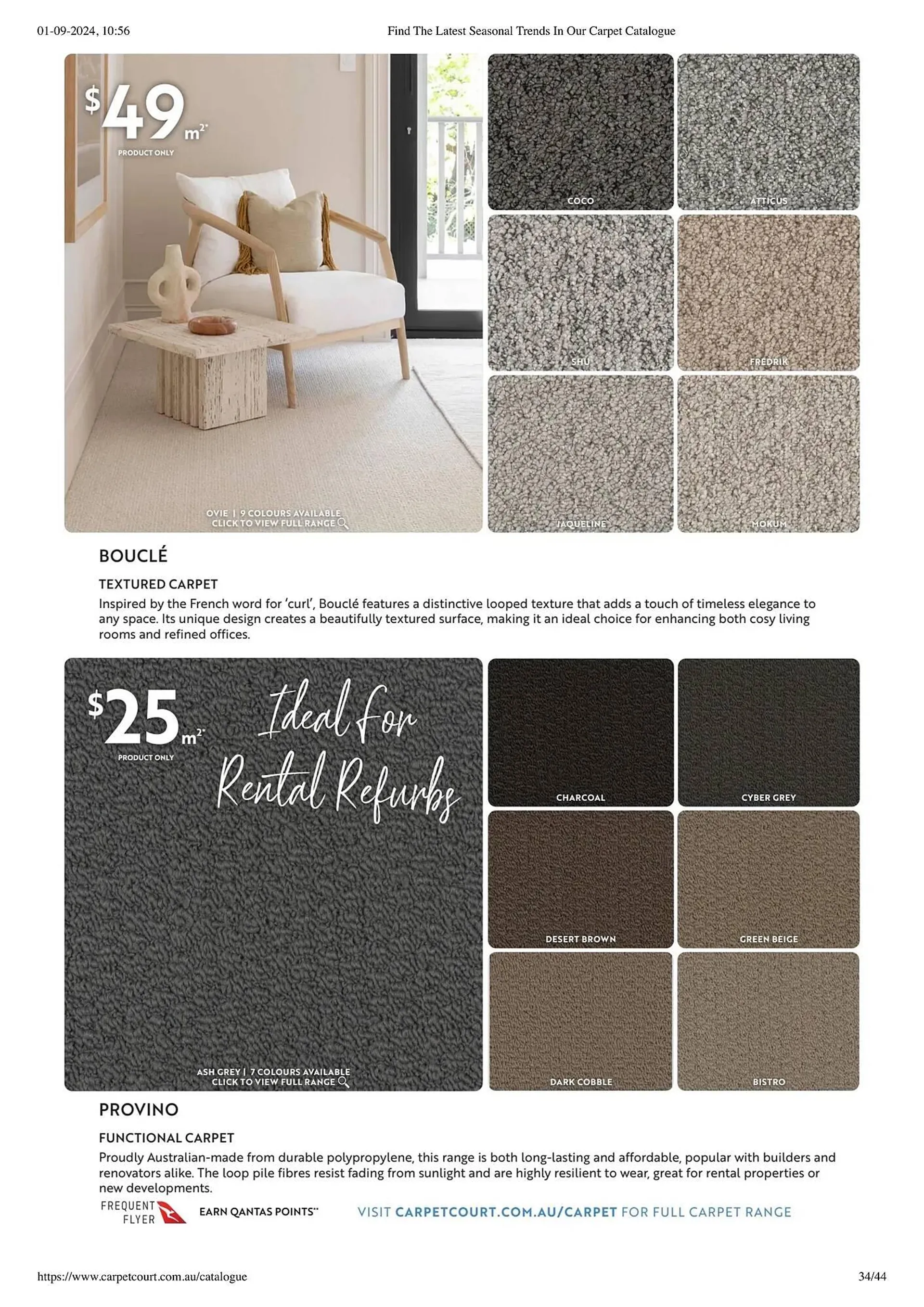 Carpet Court catalogue - Catalogue valid from 1 September to 31 October 2024 - page 34