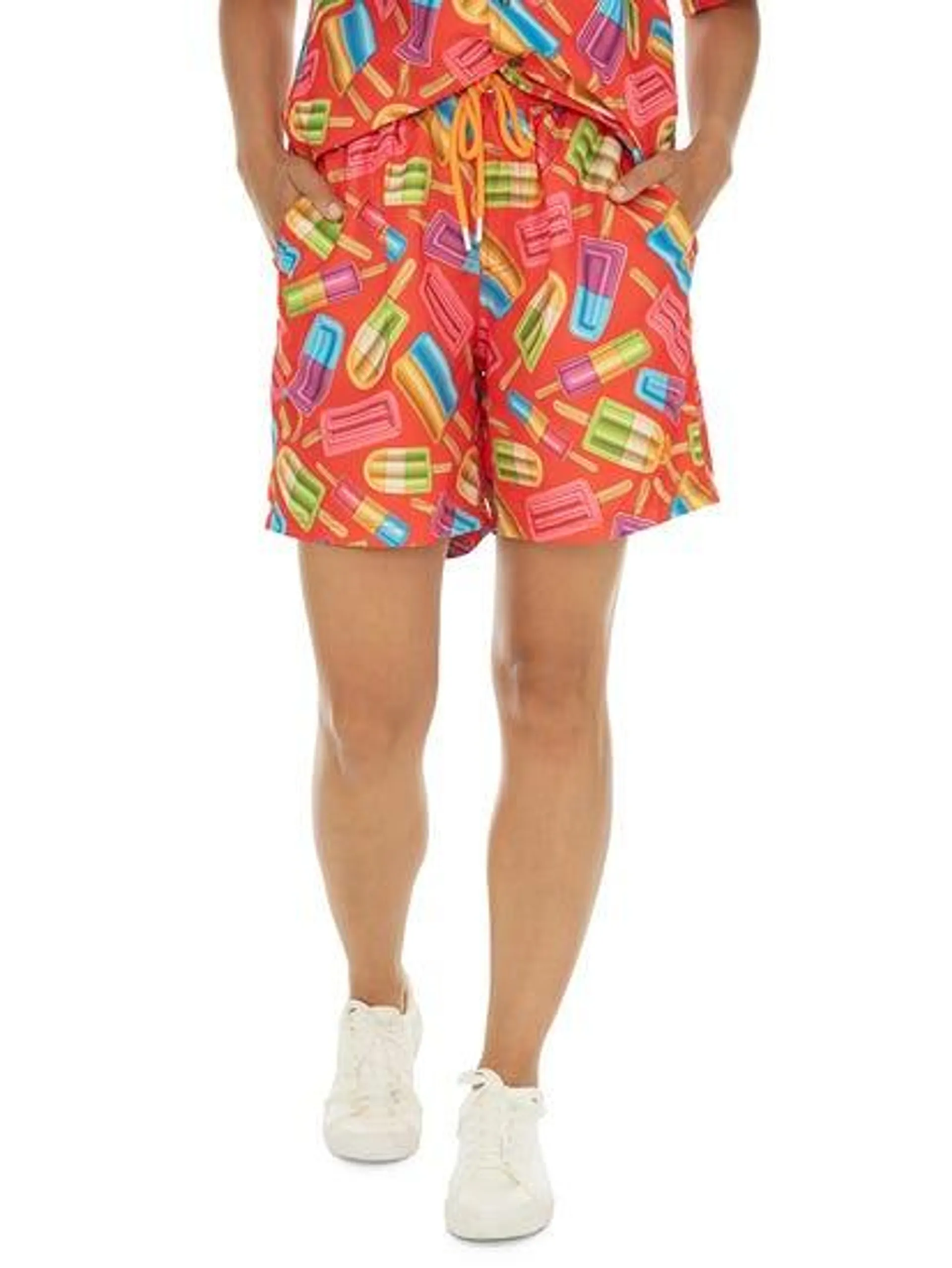 Mens Matching Party Shorts Popsicle