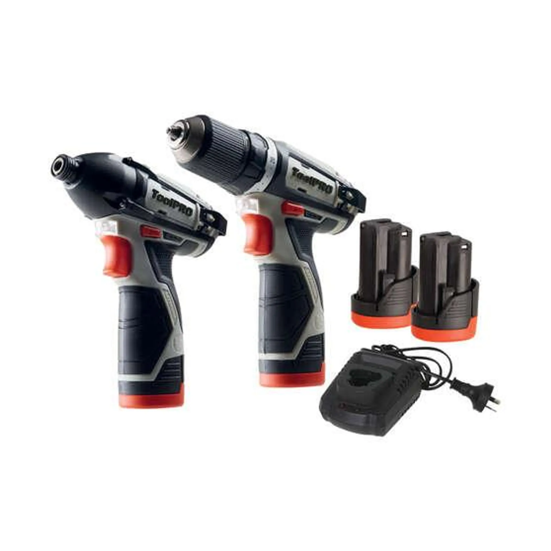 ToolPRO 12V Drill & Impact Driver Kit 2.0Ah