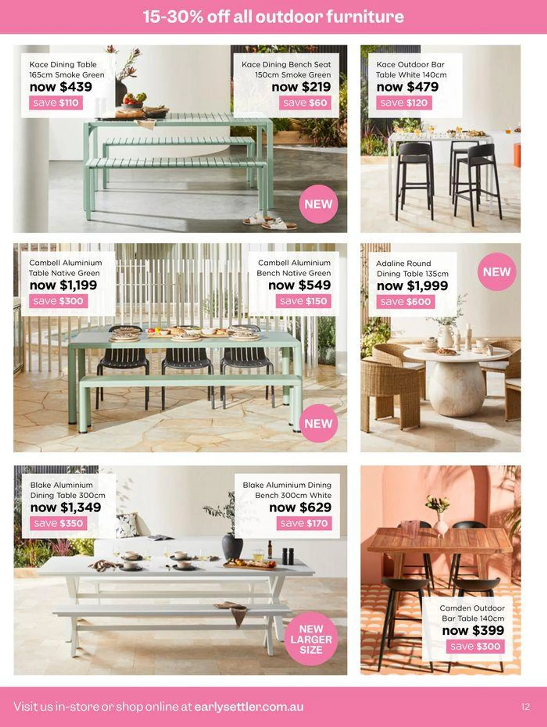 Summer Style Sale - Catalogue valid from 16 September to 13 October 2024 - page 12