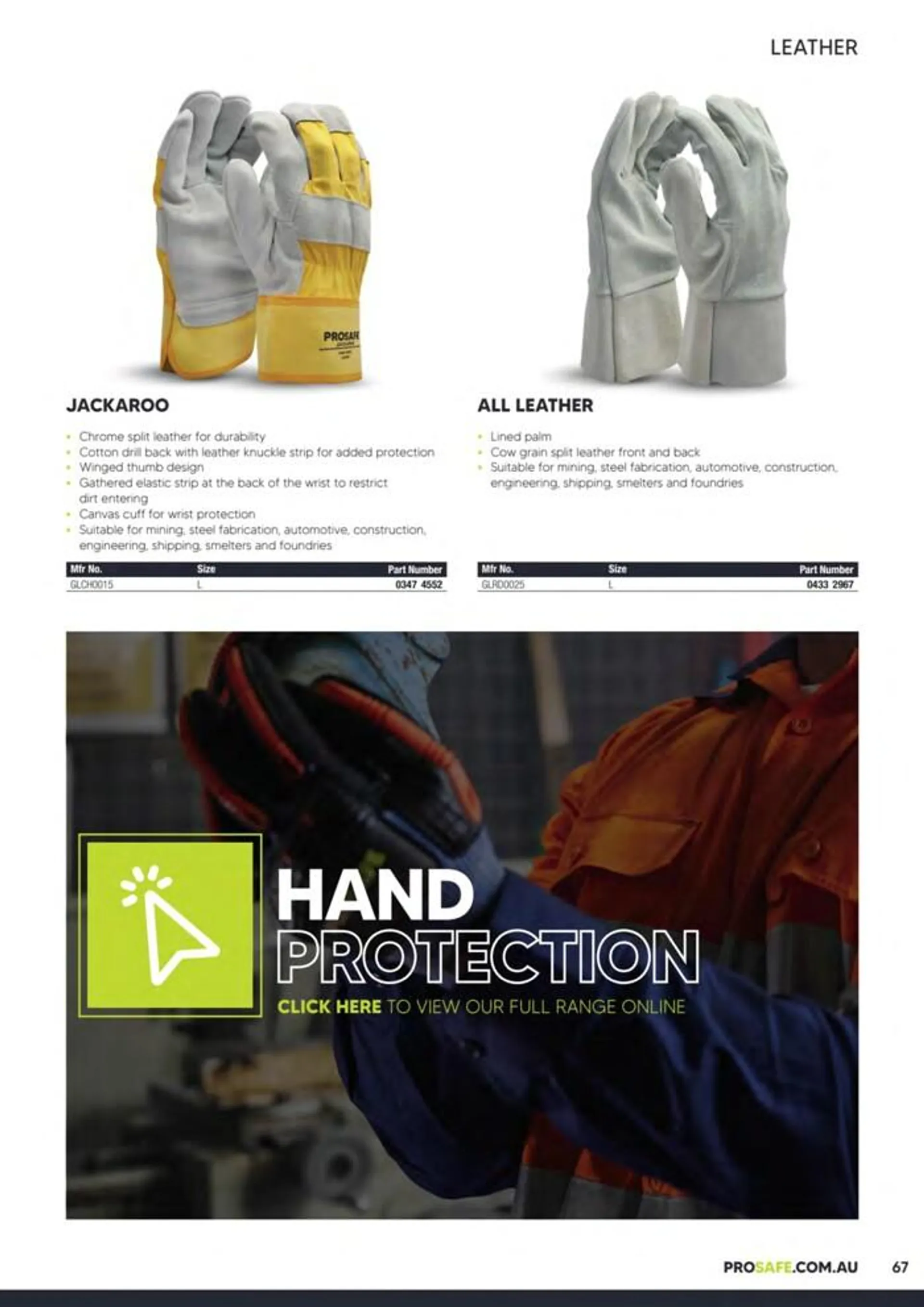 Ppe & Workplace Safety Catalogue 2023_24 - Catalogue valid from 4 October to 31 December 2024 - page 67