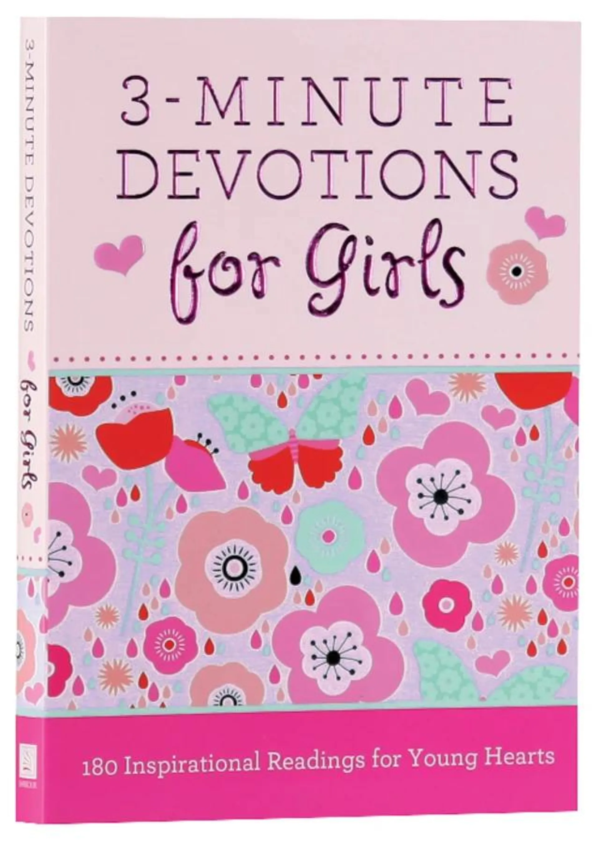 3-Minute Devotions For Girls: 180 Inspirational Readings For Young Hearts