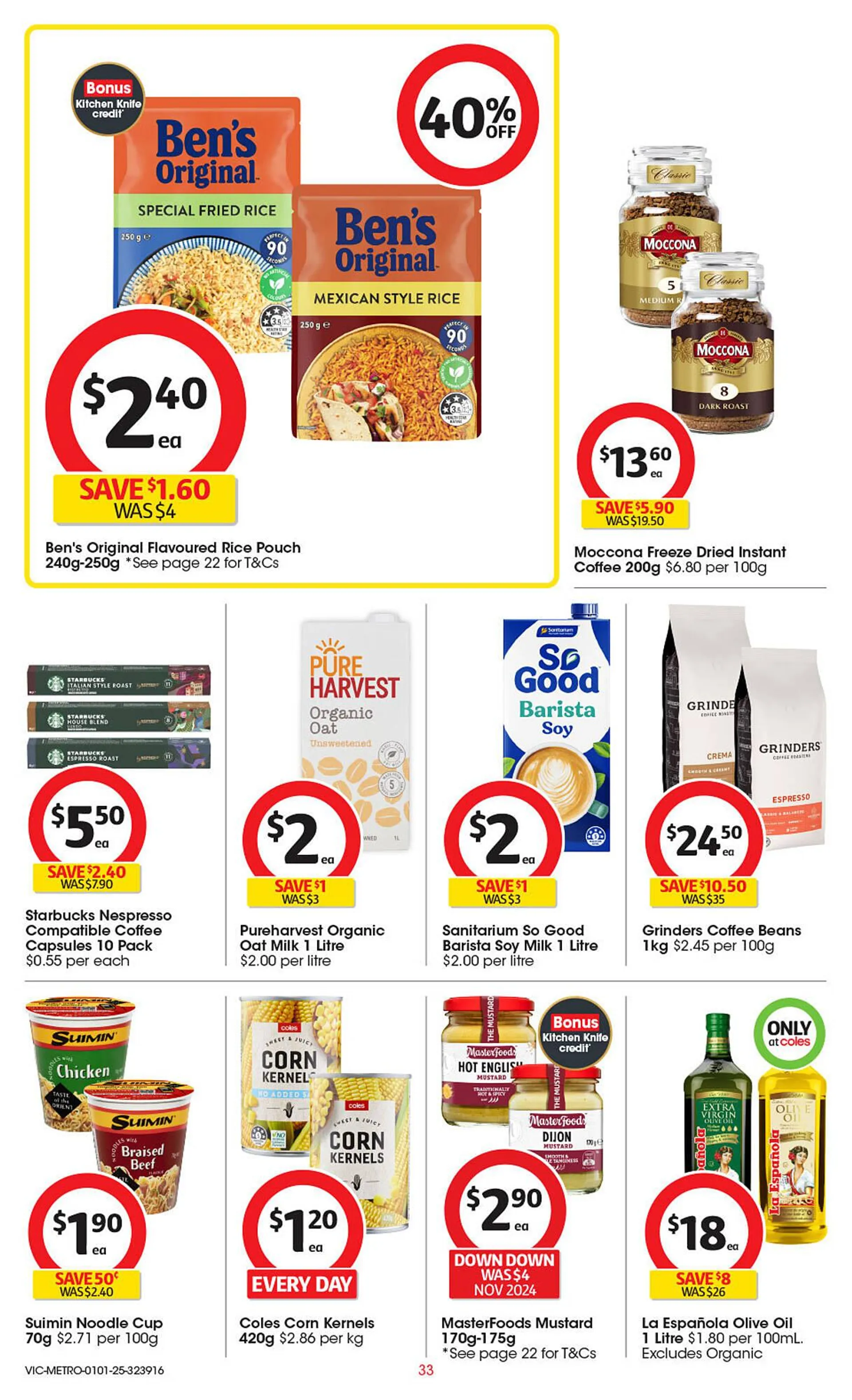 Coles catalogue - Catalogue valid from 1 January to 7 January 2025 - page 34