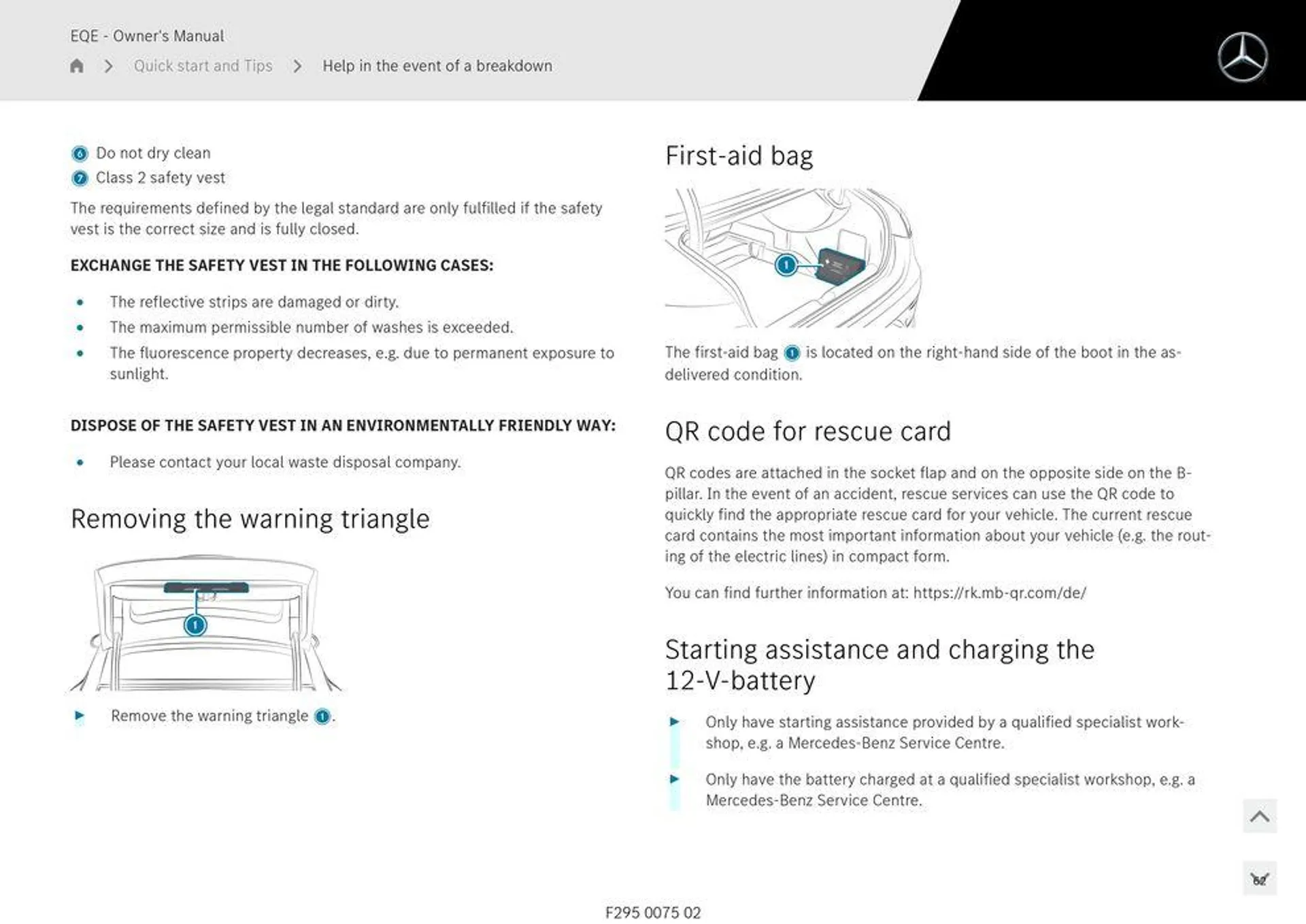 EQE Sedan - Catalogue valid from 11 September to 11 September 2025 - page 62