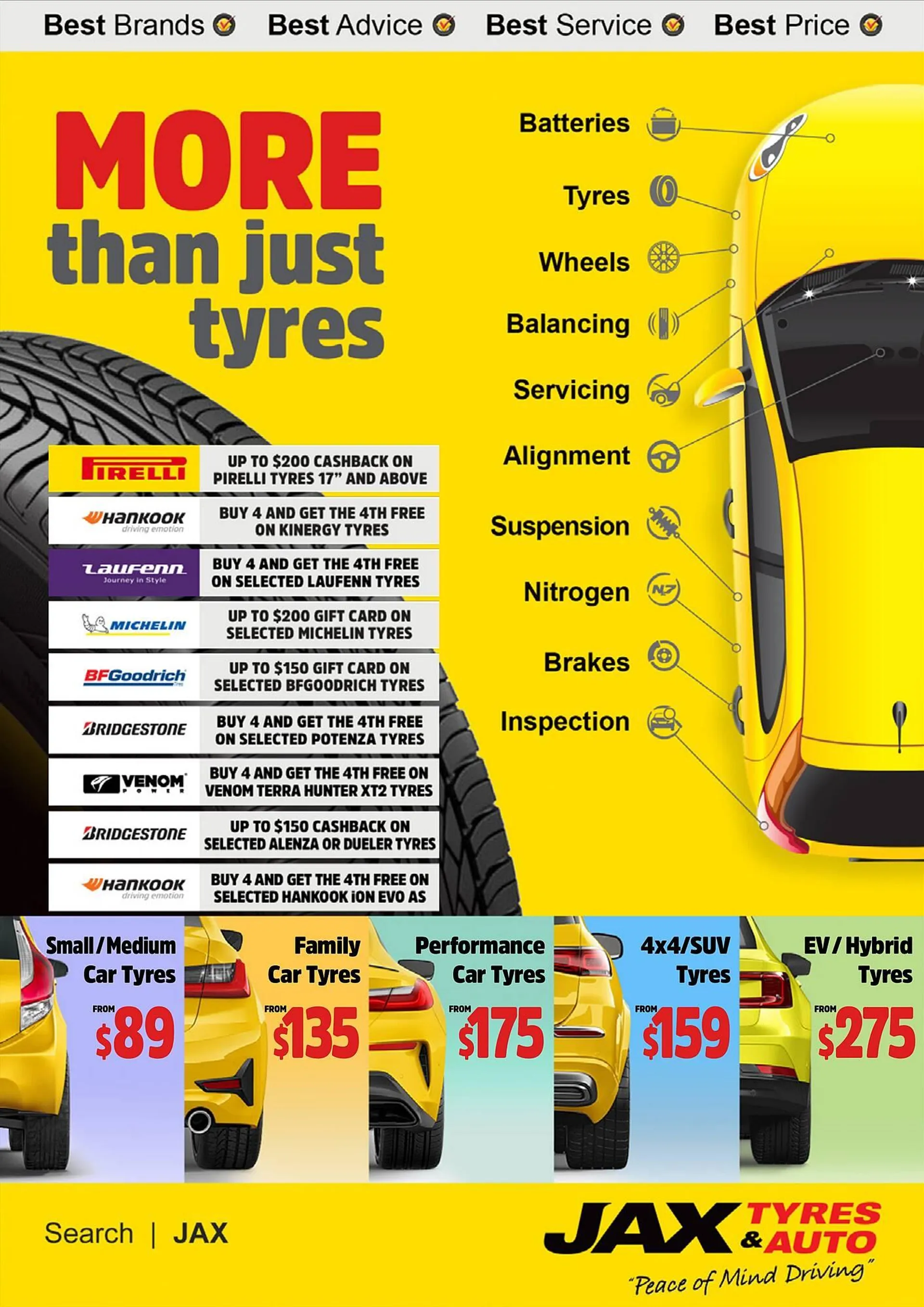 Jax Tyres catalogue - 1