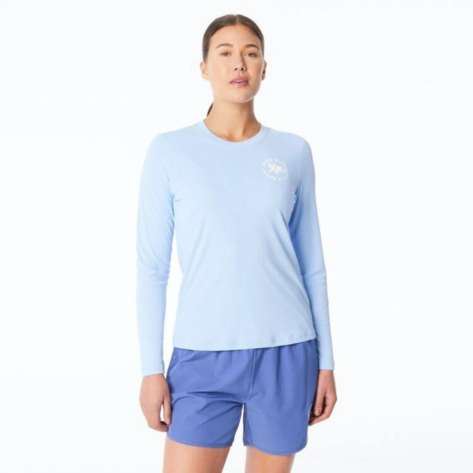 Body Glove Women's Long Sleeve Surf Tee Blue