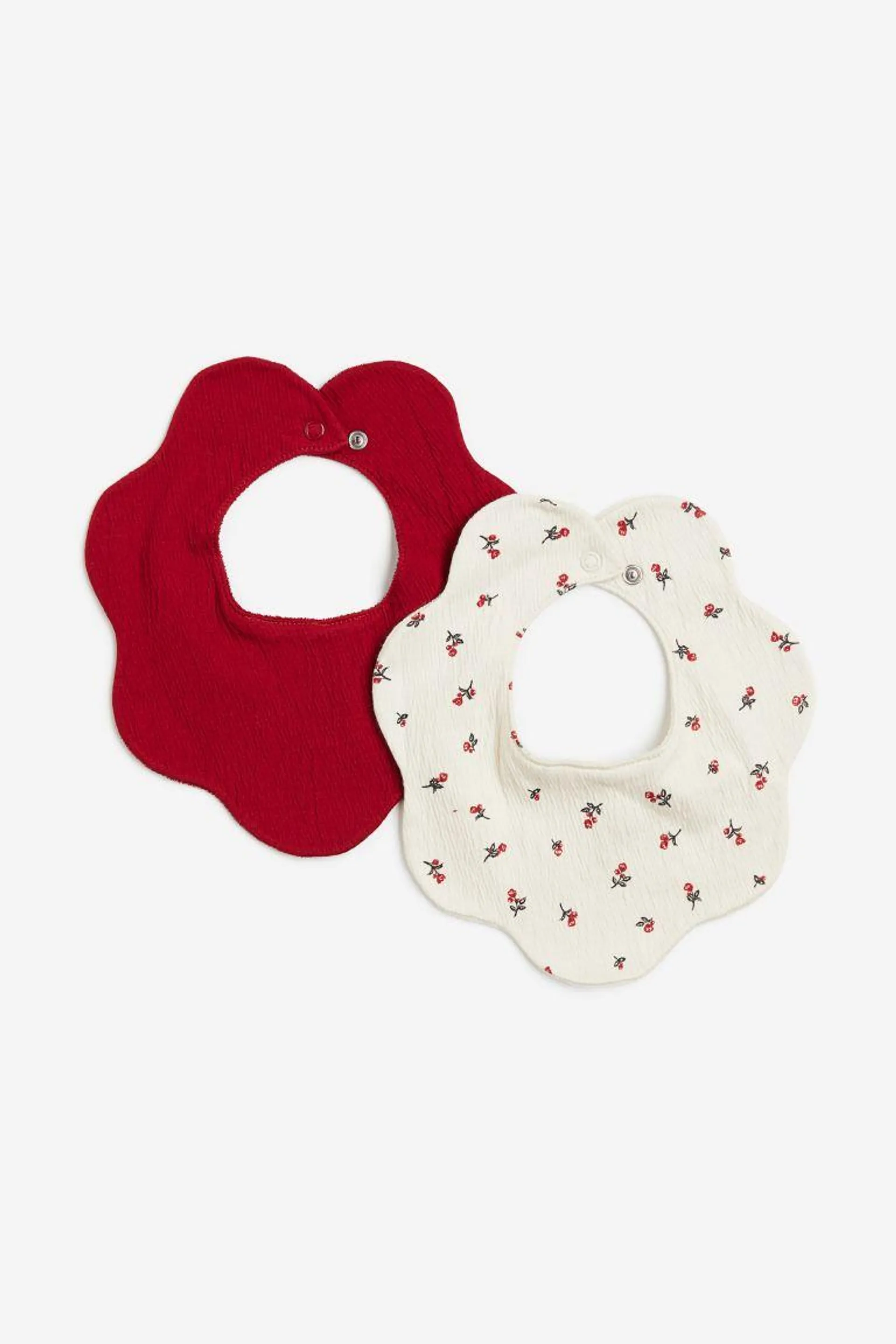 2-pack Terry Lined Bibs