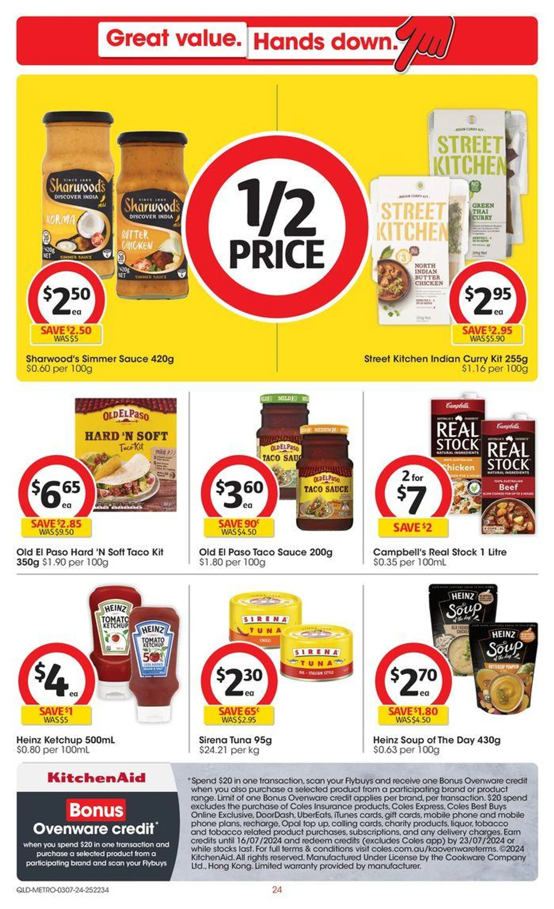 Great Value. Hands Down. - 3rd July - Catalogue valid from 3 July to 9 July 2024 - page 24