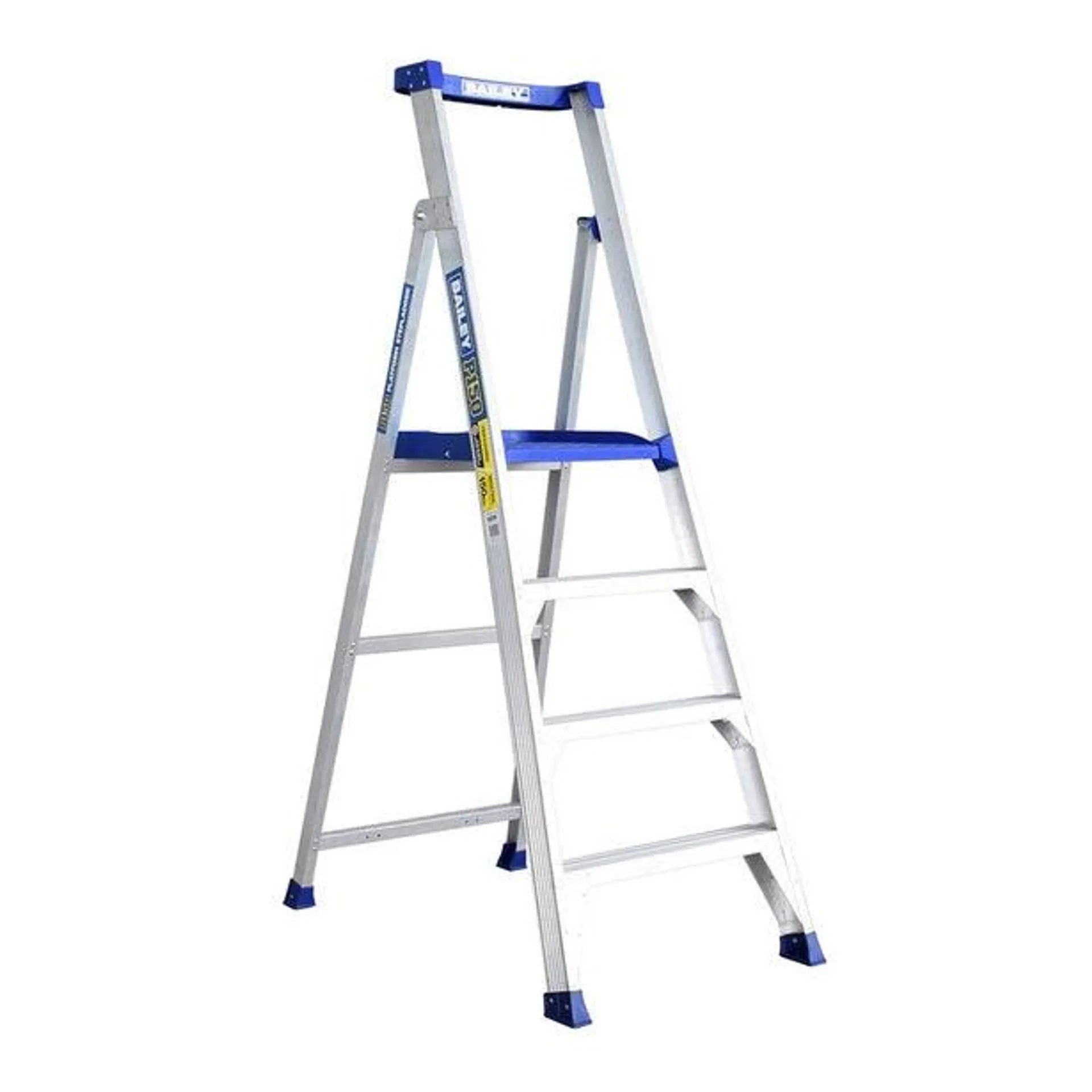BAILEY 150KG P150 4 HD Aluminium Riveted Ladder FS13581