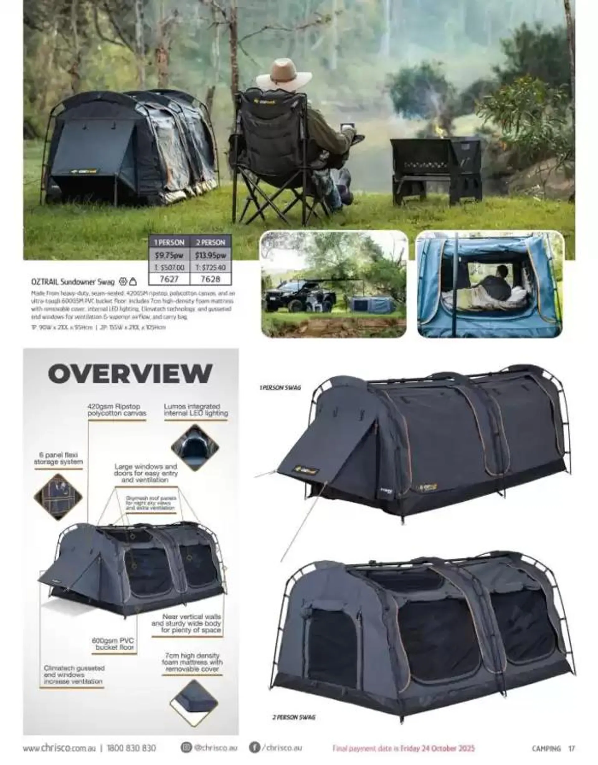 Camping 2025 - Catalogue valid from 2 December to 31 December 2025 - page 17