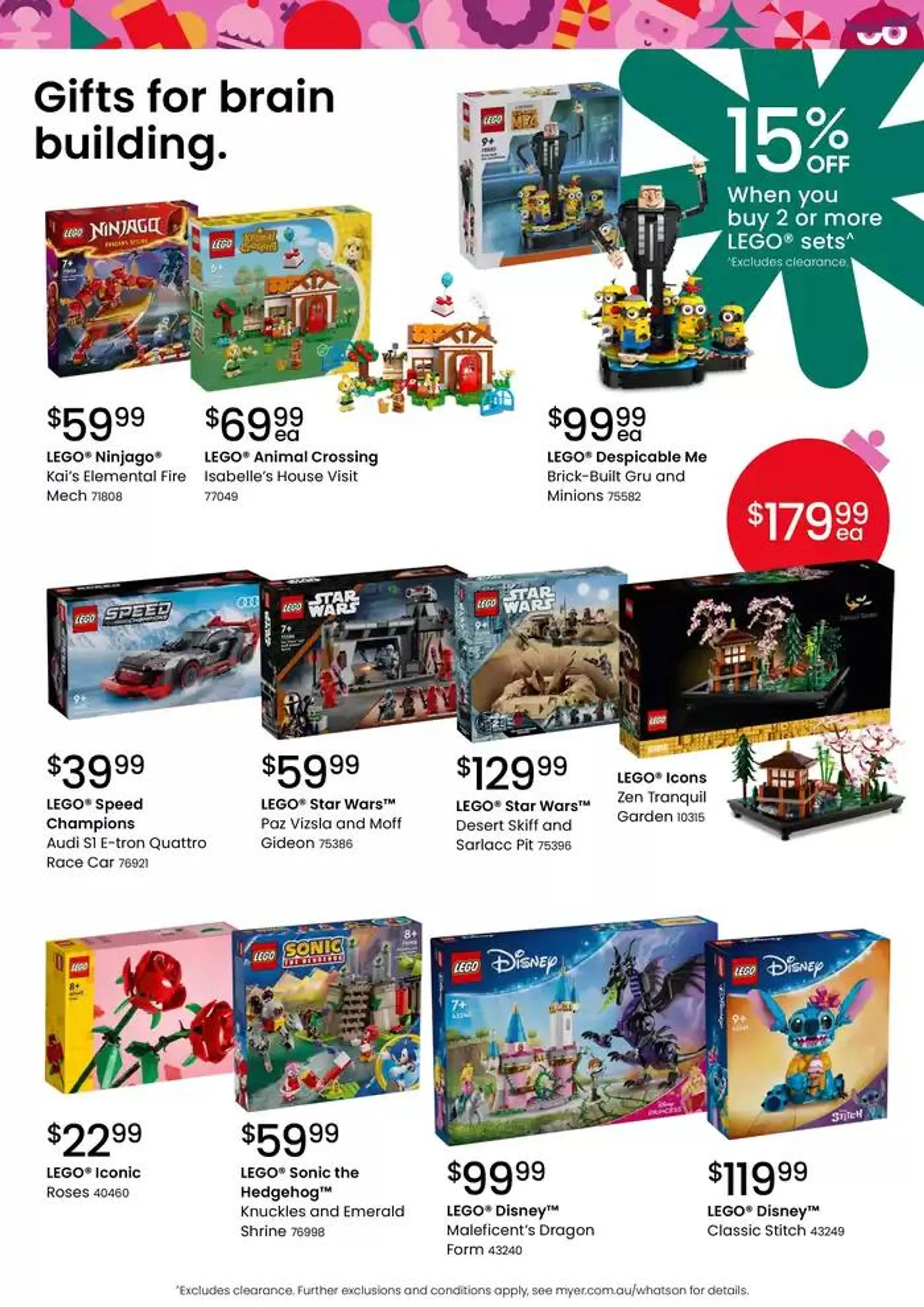 Myer Toys Christmas #1 - Catalogue valid from 28 October to 17 November 2024 - page 20