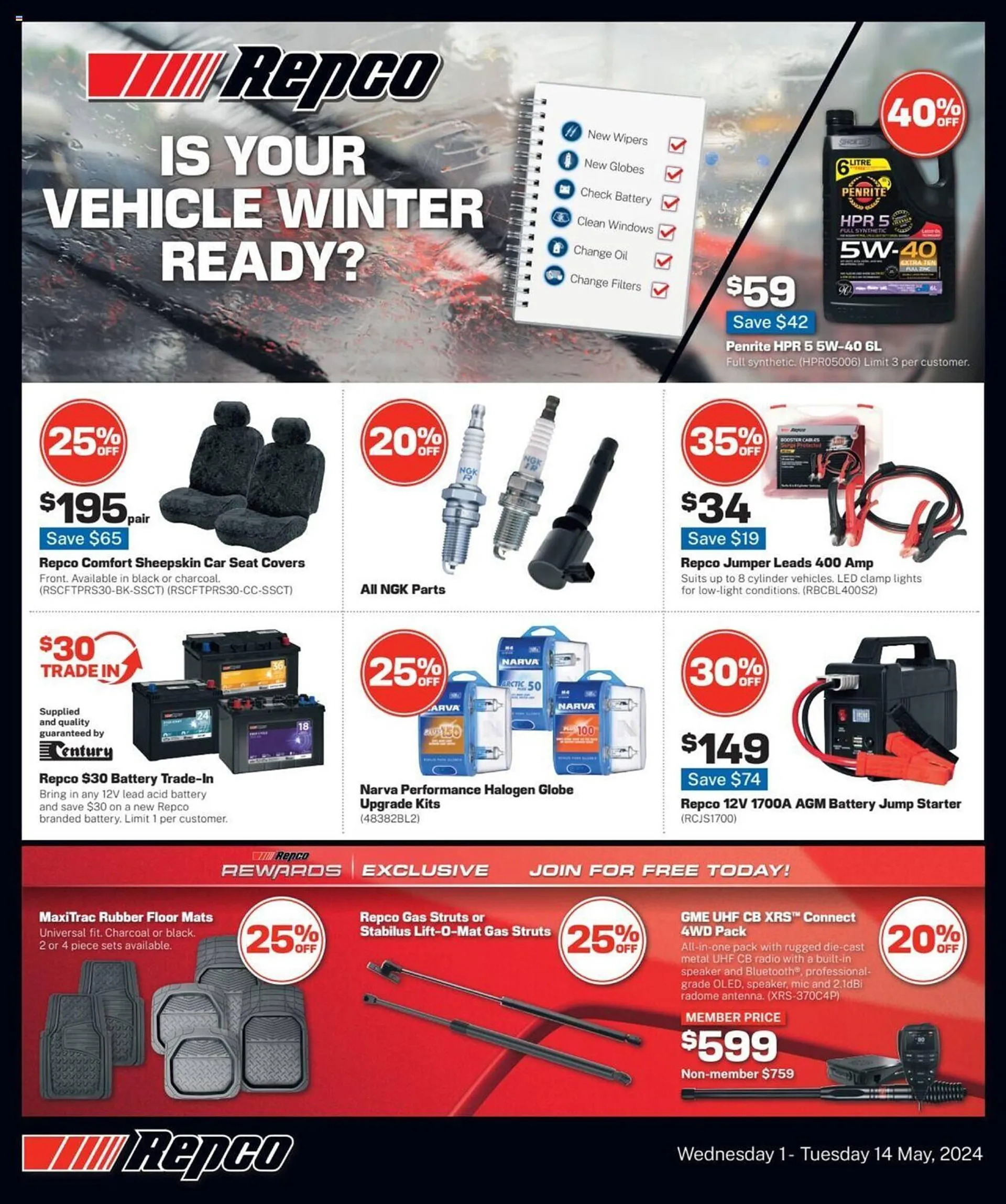 Repco catalogue - 1