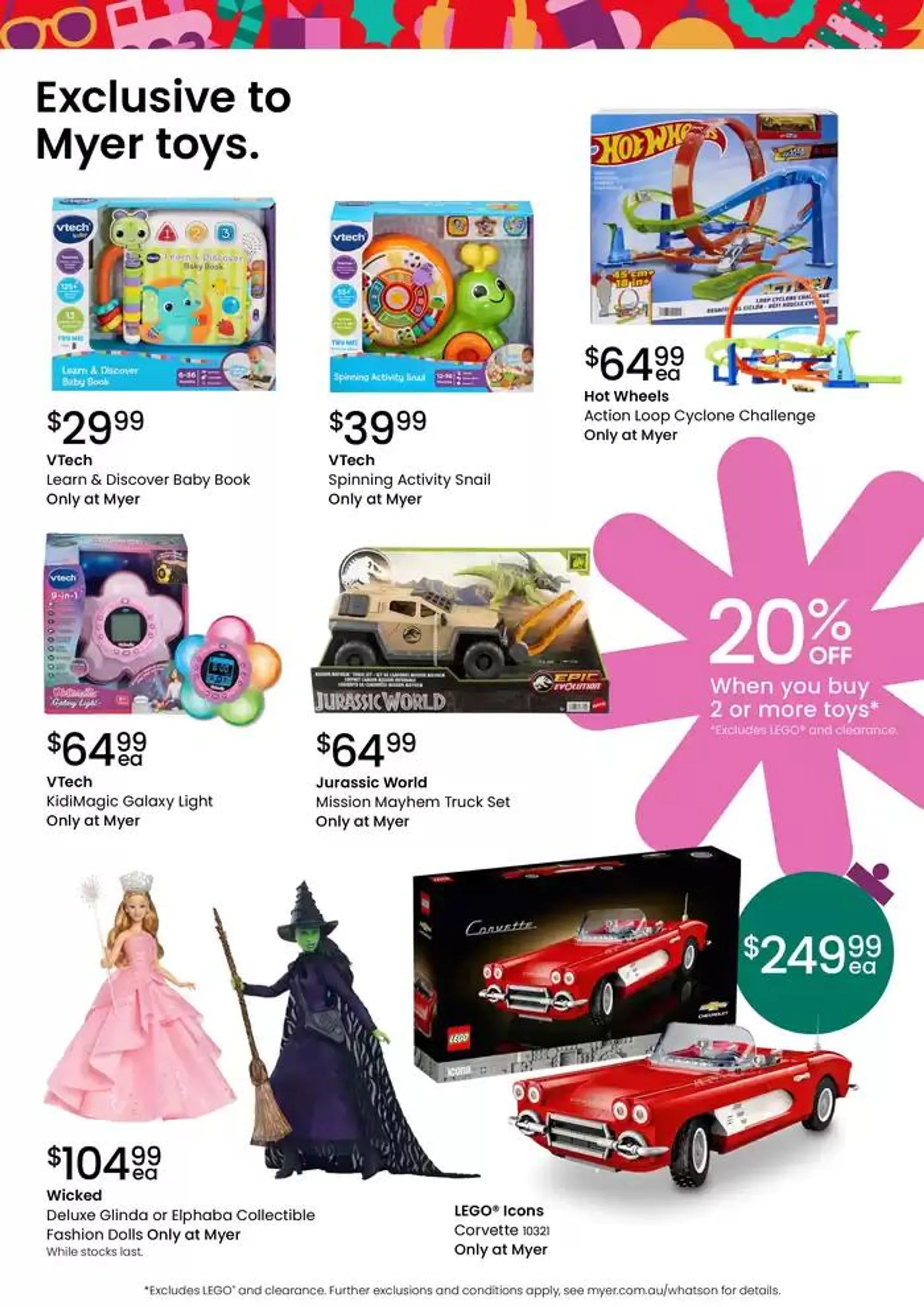 Myer Toys Christmas #1 - Catalogue valid from 28 October to 17 November 2024 - page 24